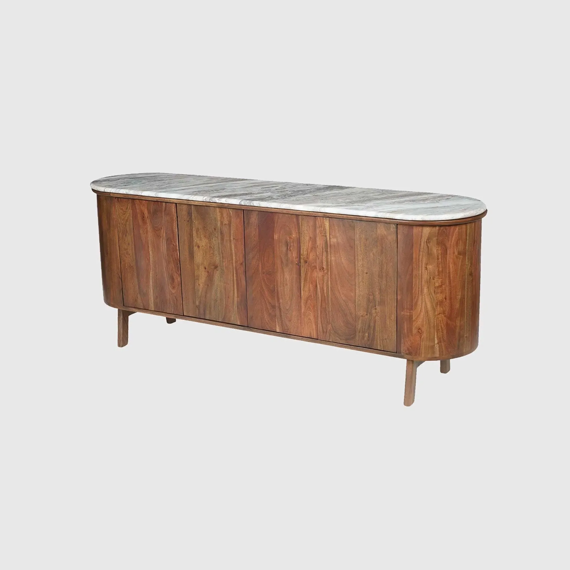 Cresta Sideboard - Brown, Marble image
