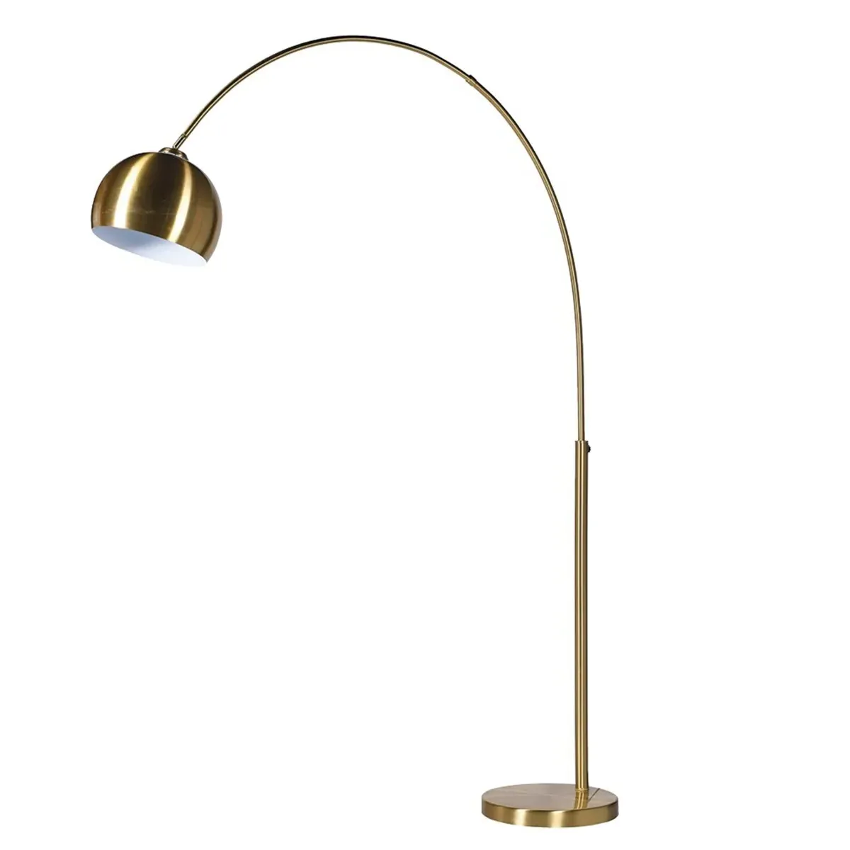 Curve Floor Lamp - Brass, Metal