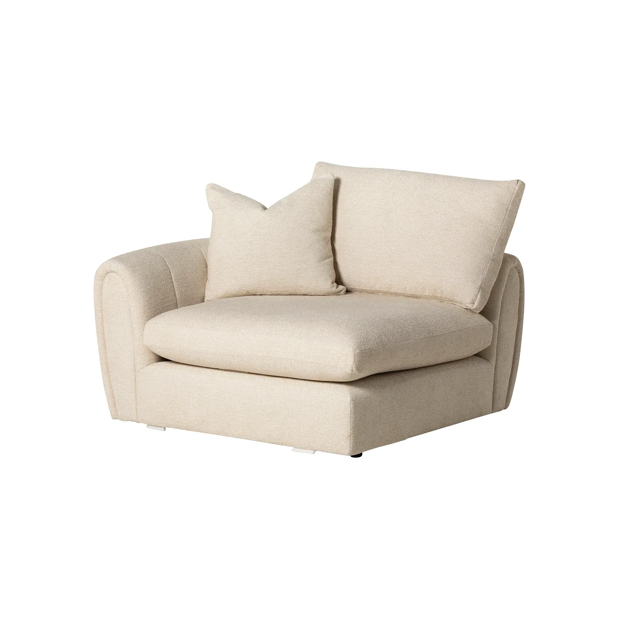 Damaris 1-Seater Modular Sofa RHF - Fabric