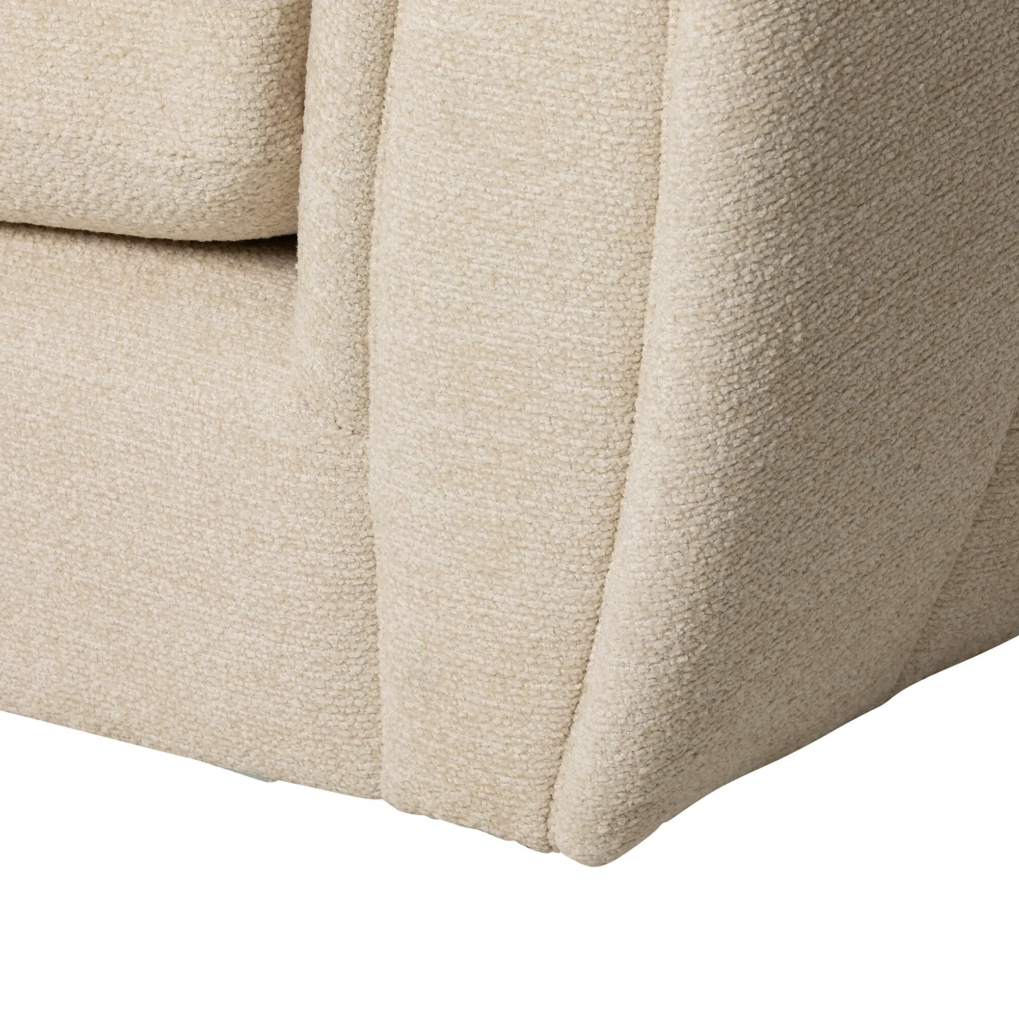 Damaris Corner Sofa with Stool - Neutral