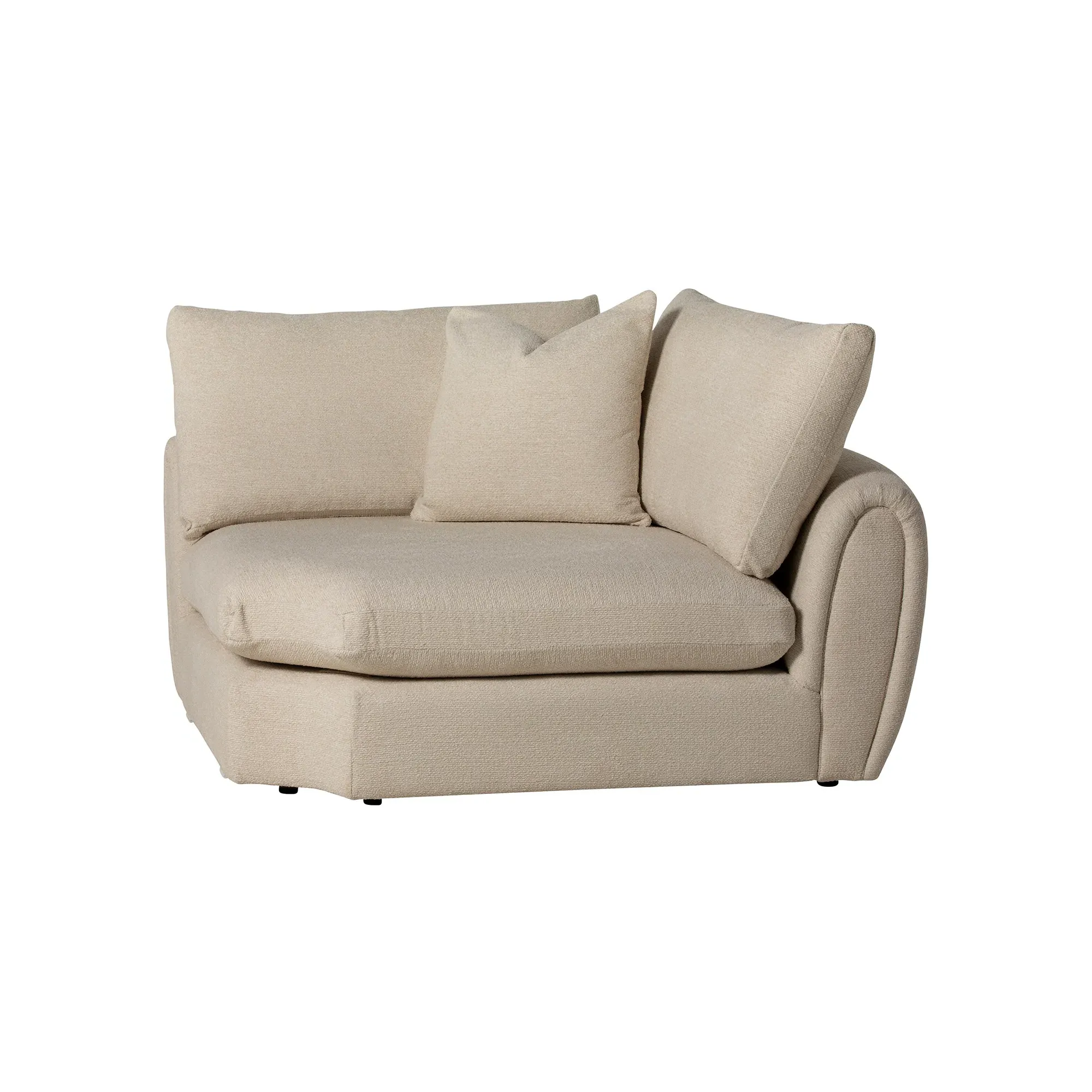 Damaris Curved Corner Unit - Fabric