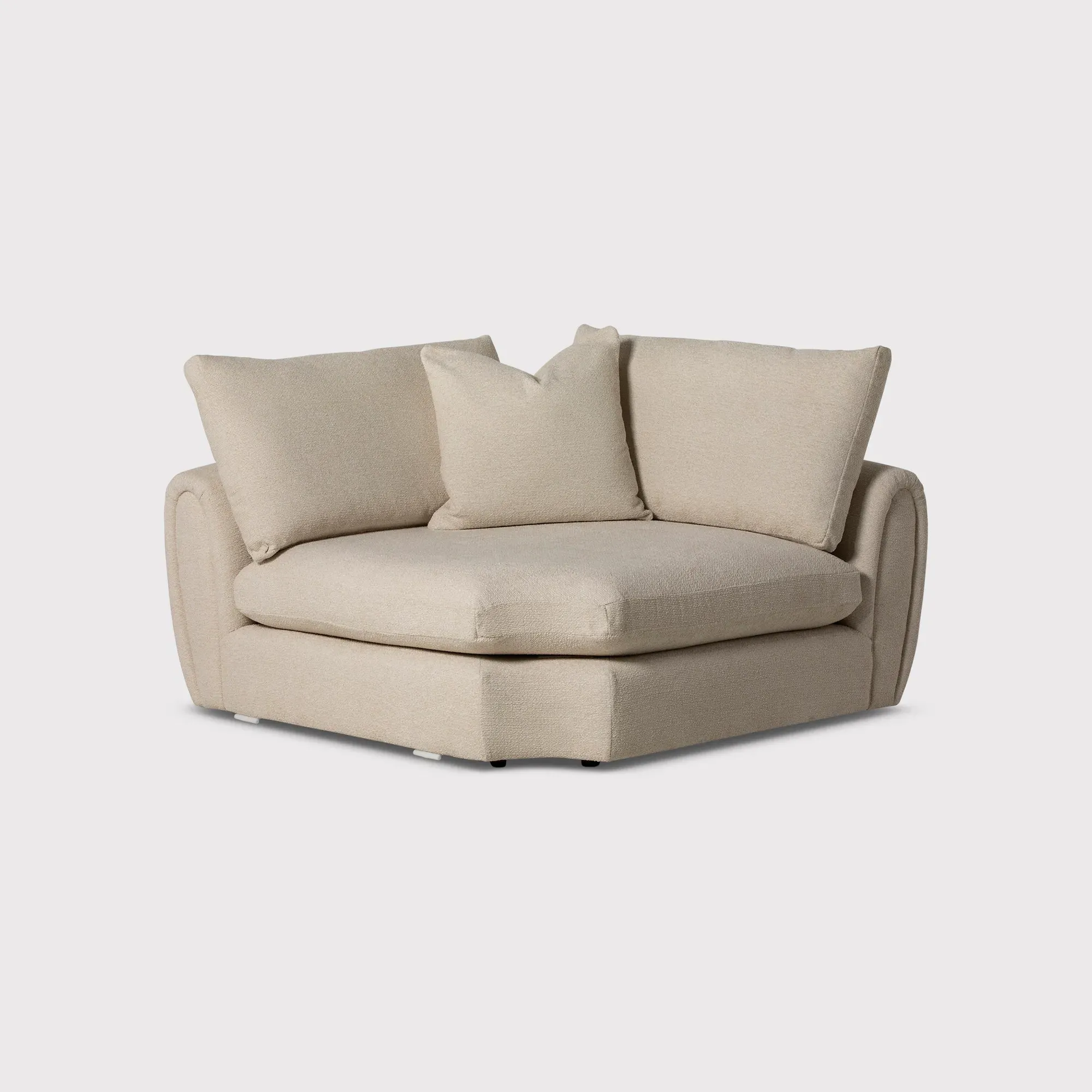 Damaris Curved Corner Unit - Fabric image