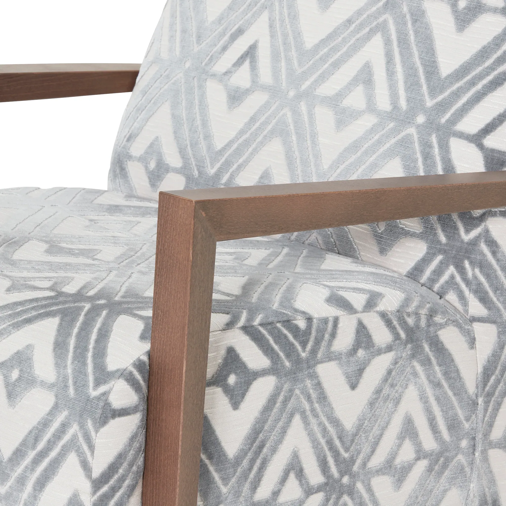 Dandridge Accent Chair - Grey, Fabric