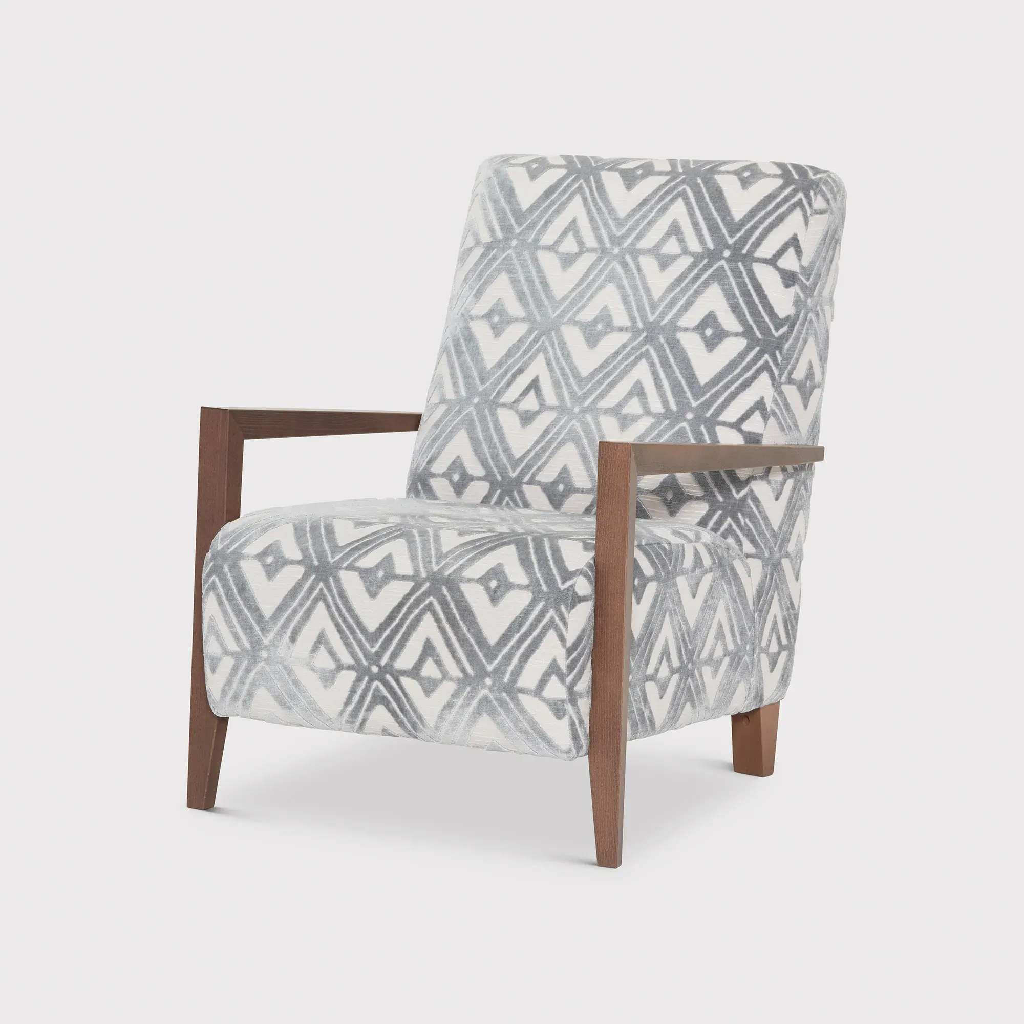 Dandridge Accent Chair - Grey, Fabric