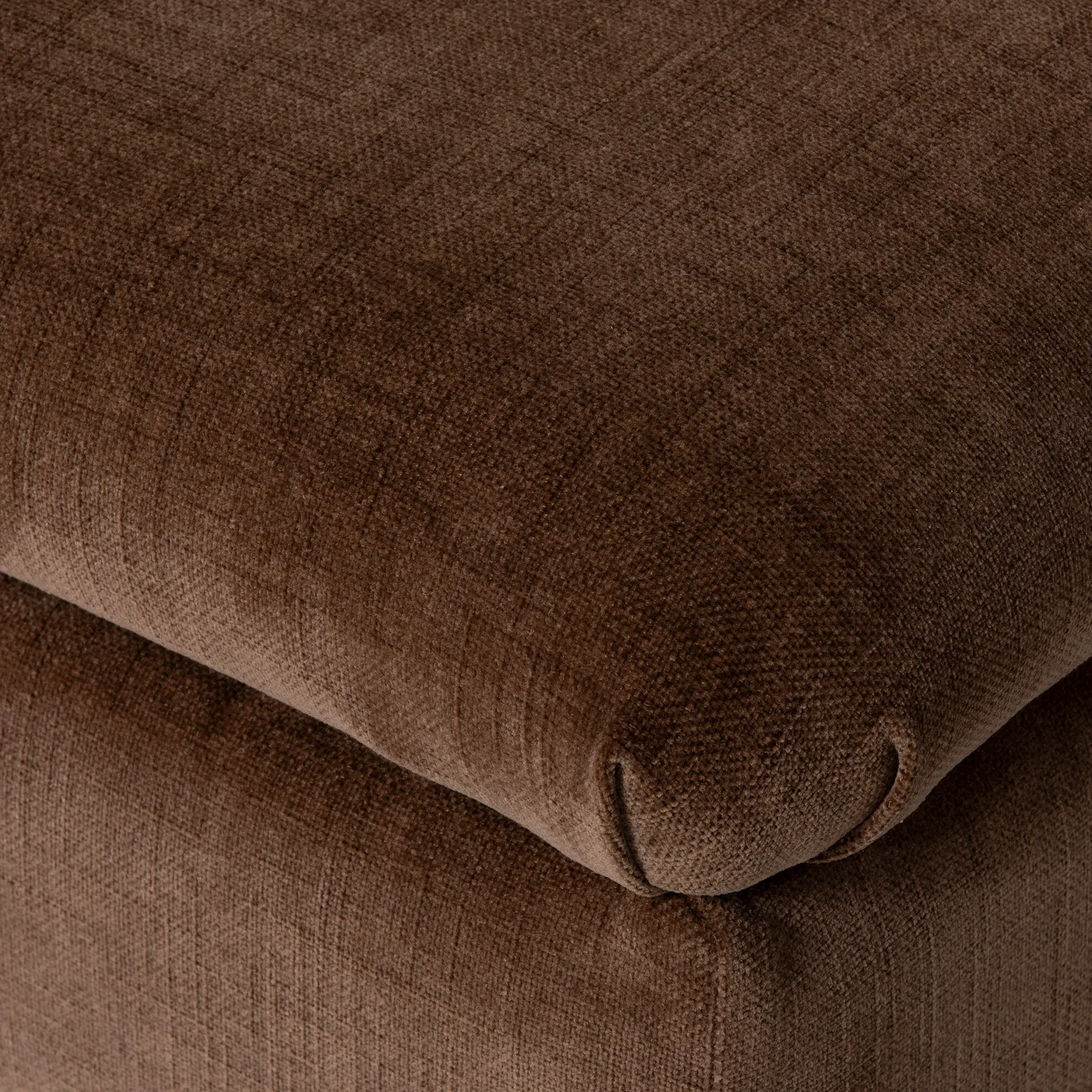 Dandridge Legged Ottoman - Velvet