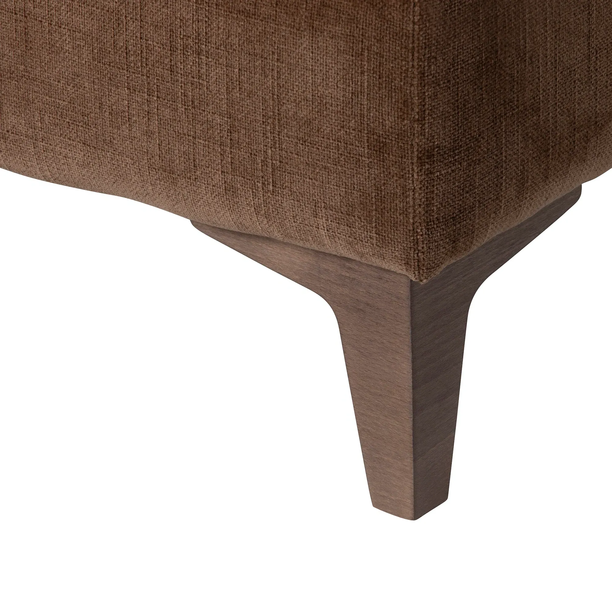 Dandridge Legged Ottoman - Velvet