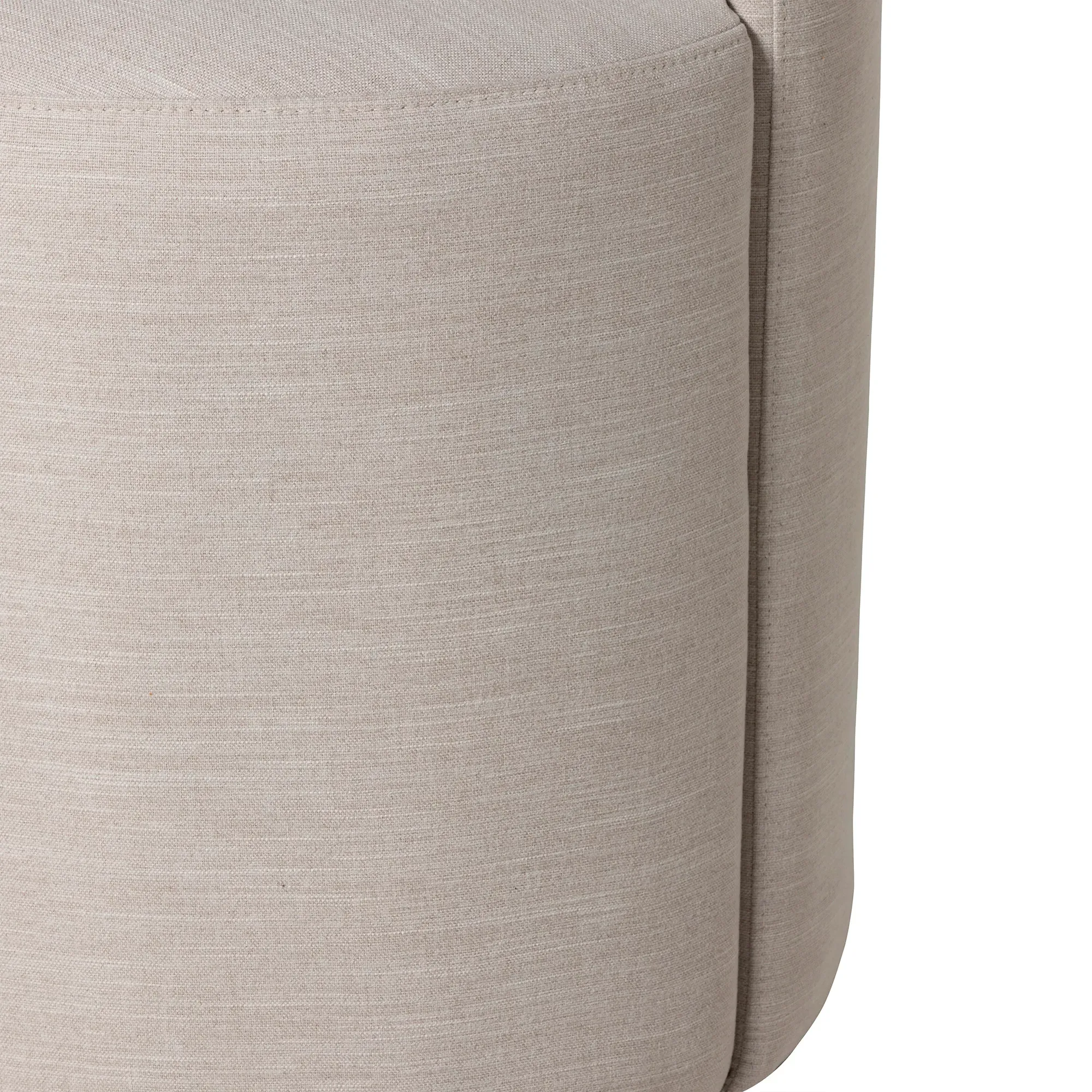 Dash Dining Chair - White, Fabric