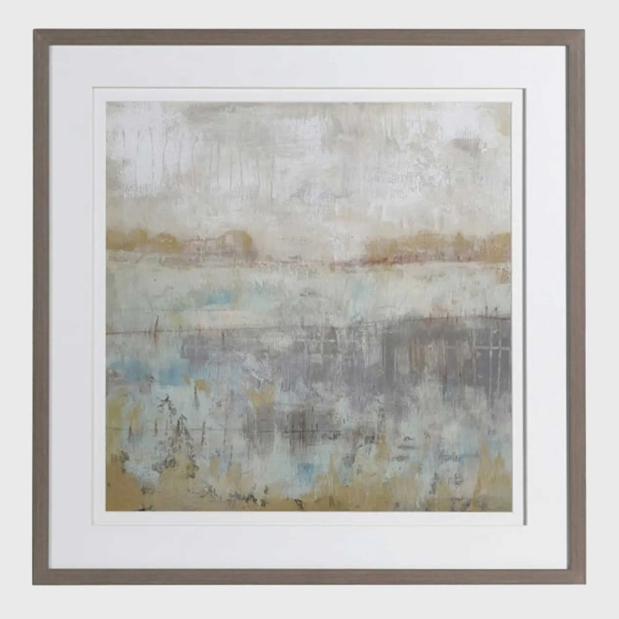 Daybreak Square Framed Print - Art Paper, Glass product