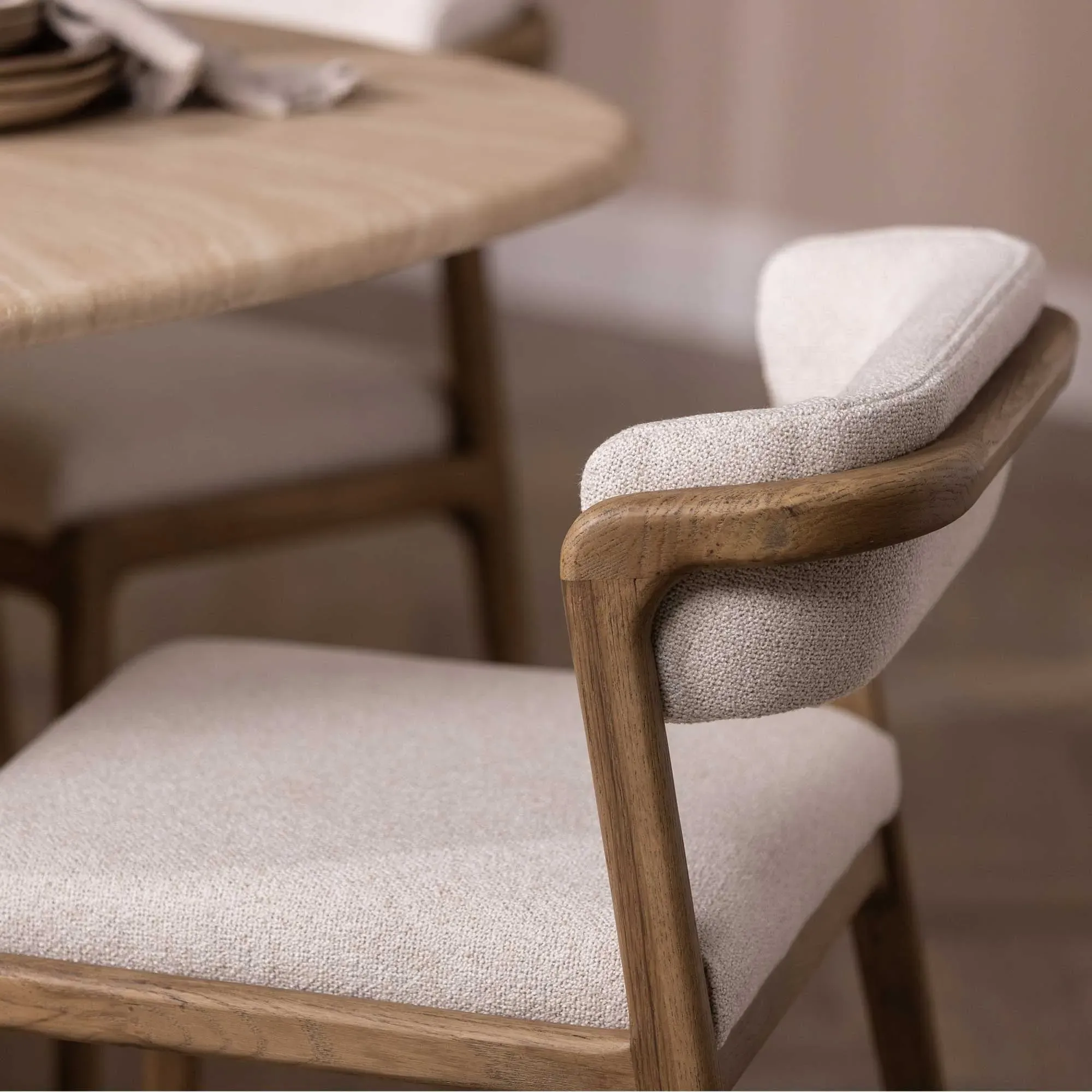 Derrick Dining Chair - Fabric