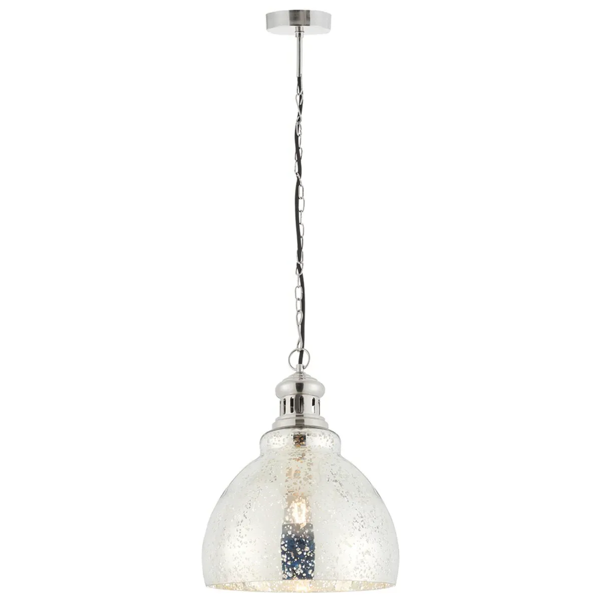 Dome Pendant Light - Silver, Glass