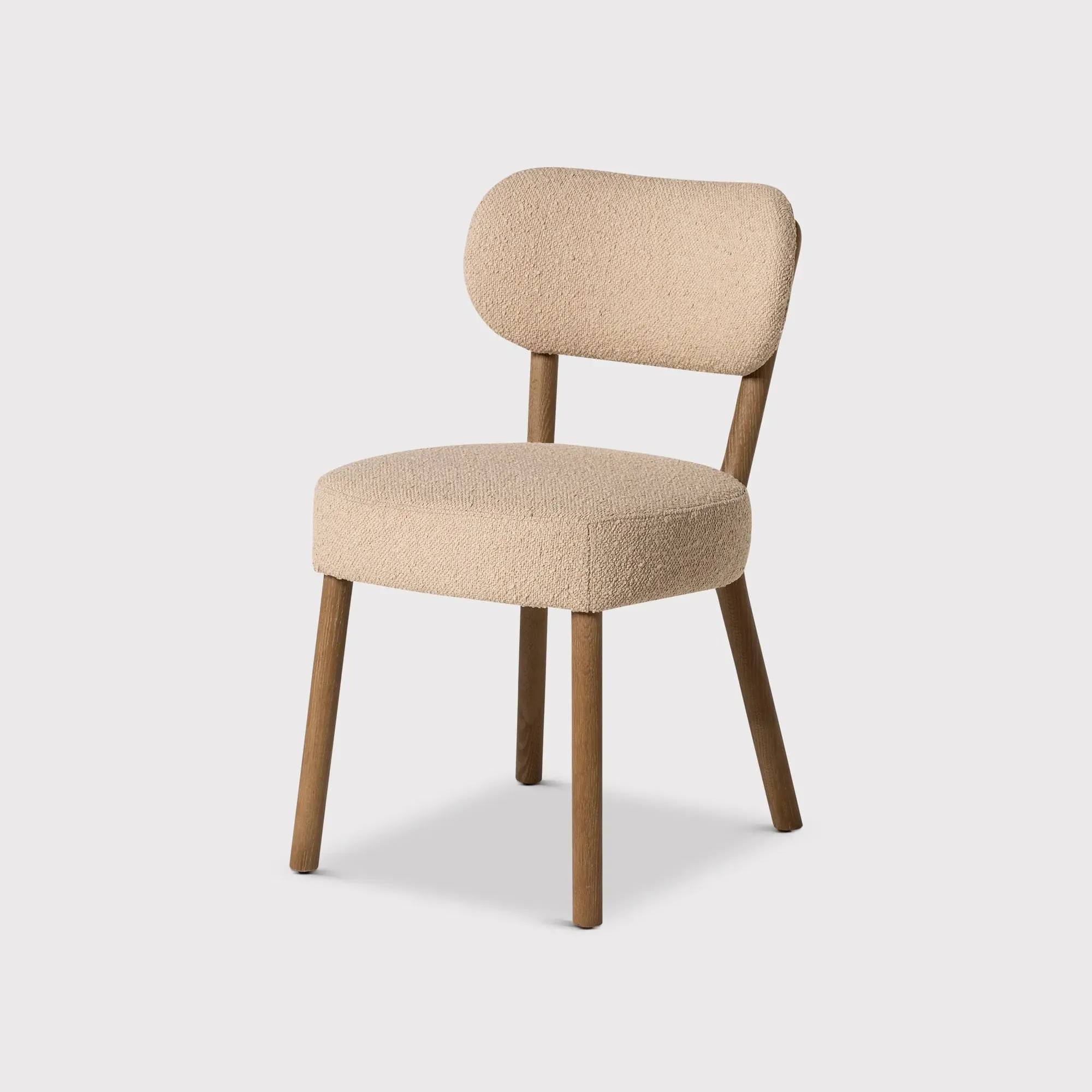 Dove Dining Chair - Neutral, Boucle image
