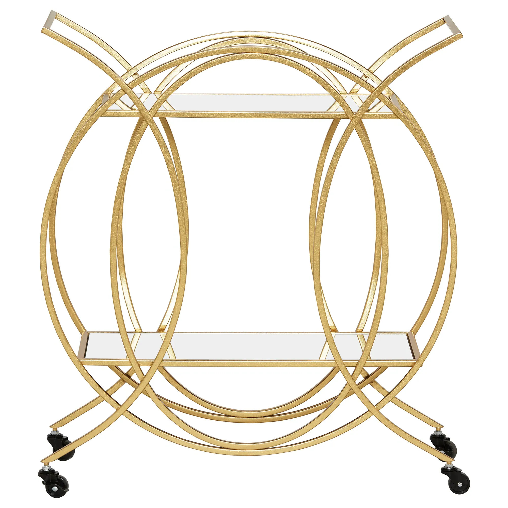 Drinks Trolley - Gold, Metal
