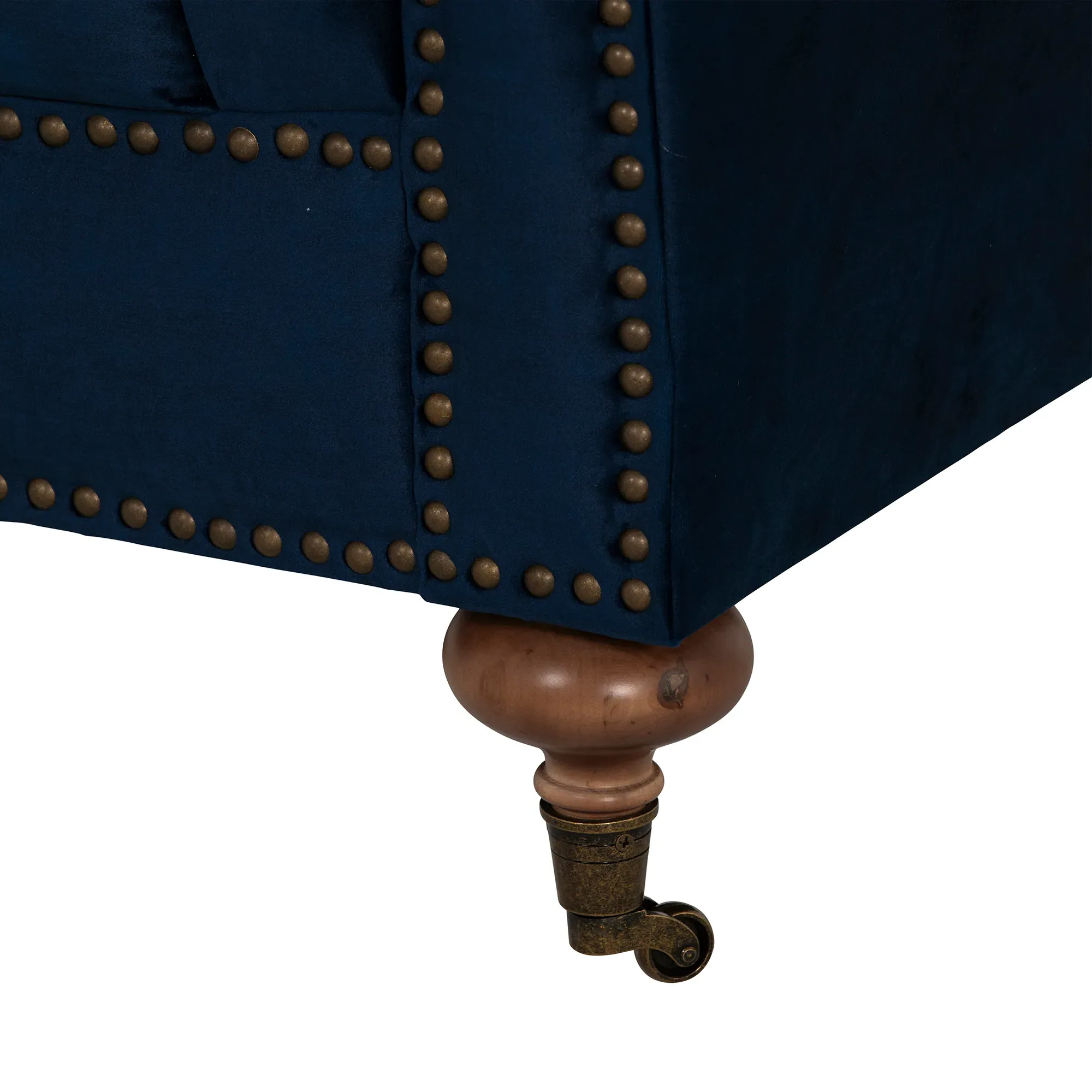 Duchamp Armchair - Blue, Velvet