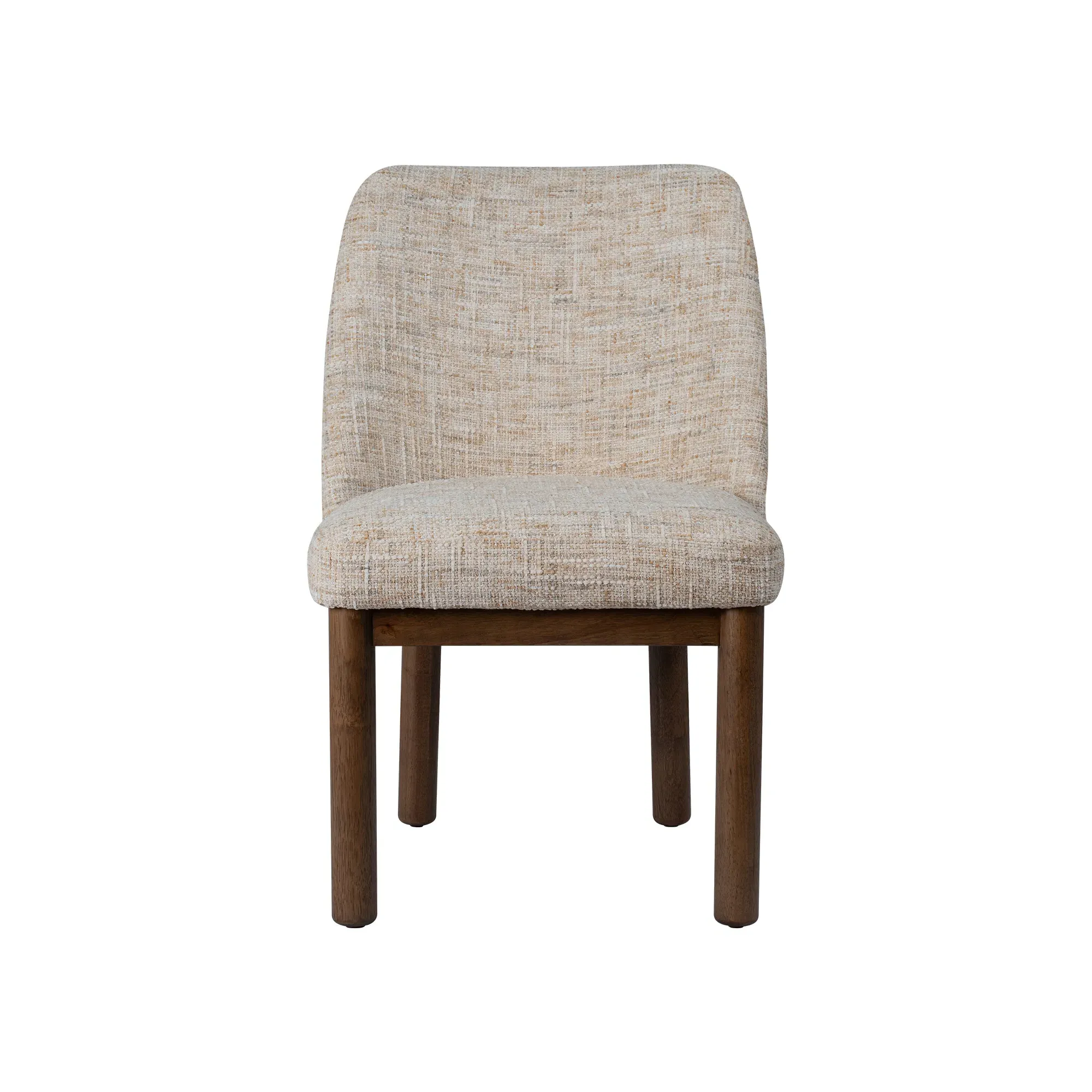 Durris Dining Chair - Neutral, Fabric