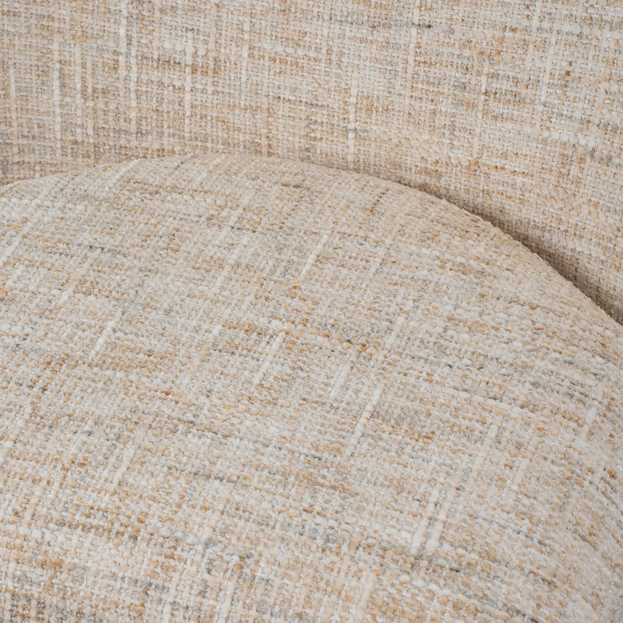 Durris Dining Chair - Neutral, Fabric