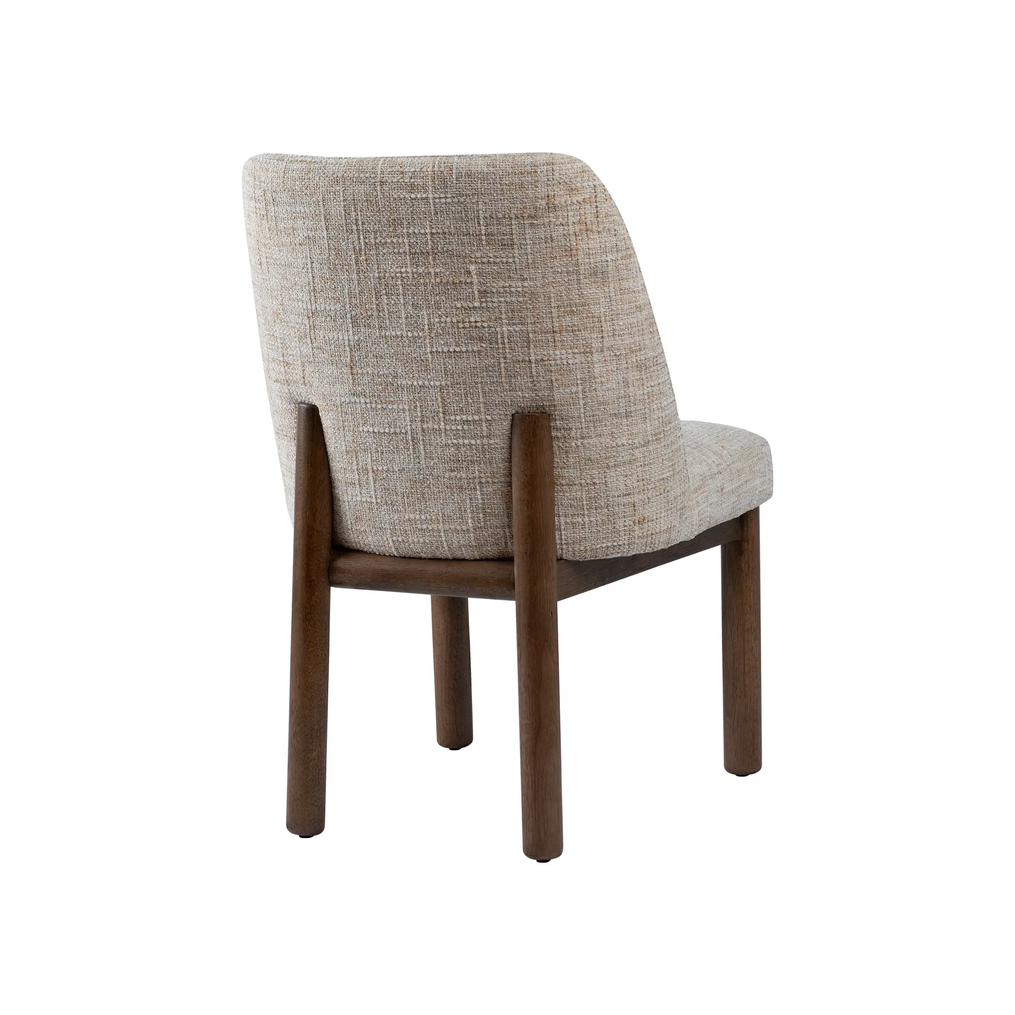 Durris Dining Chair - Neutral, Fabric