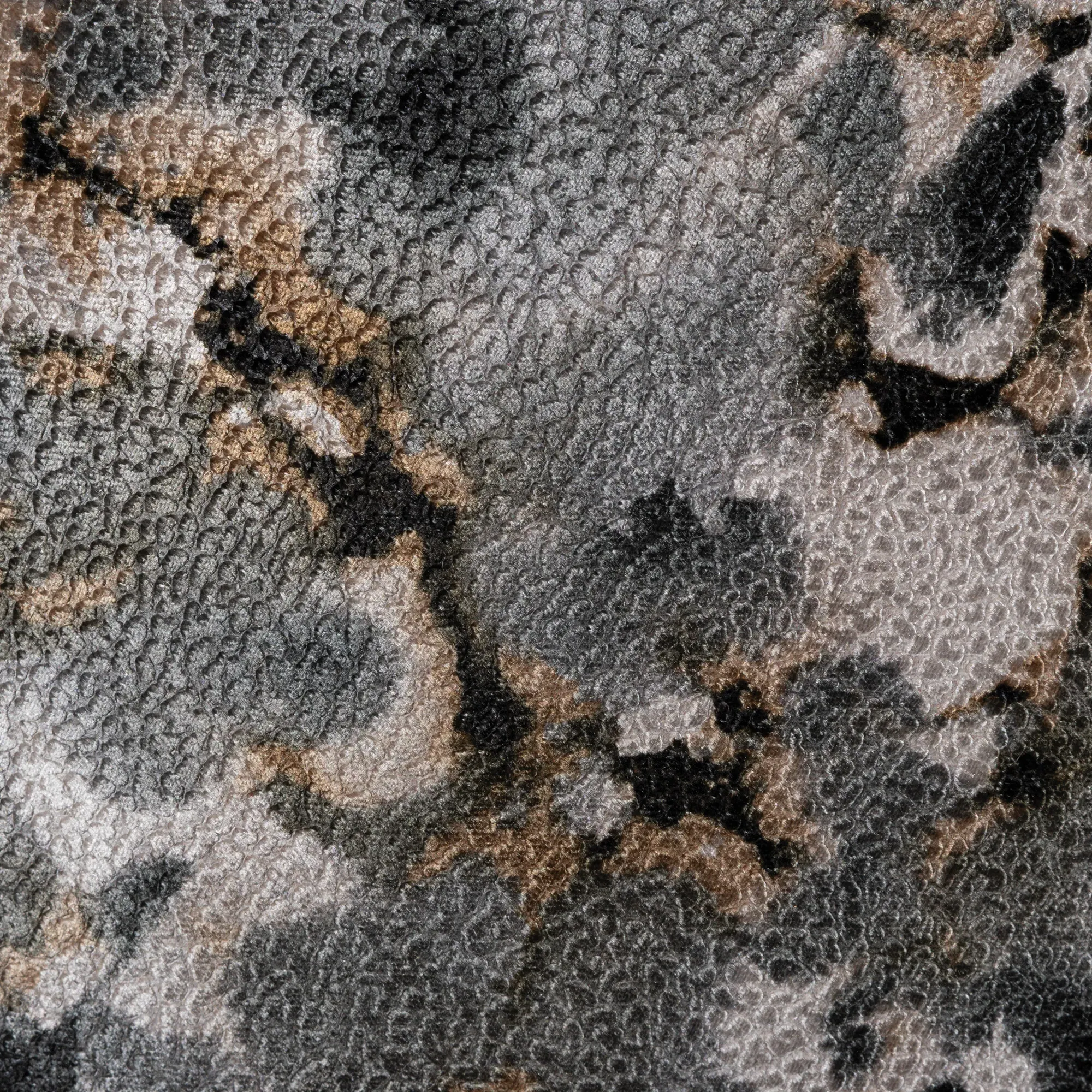 Dusky Bloom Square Cushion - Black, Polyester