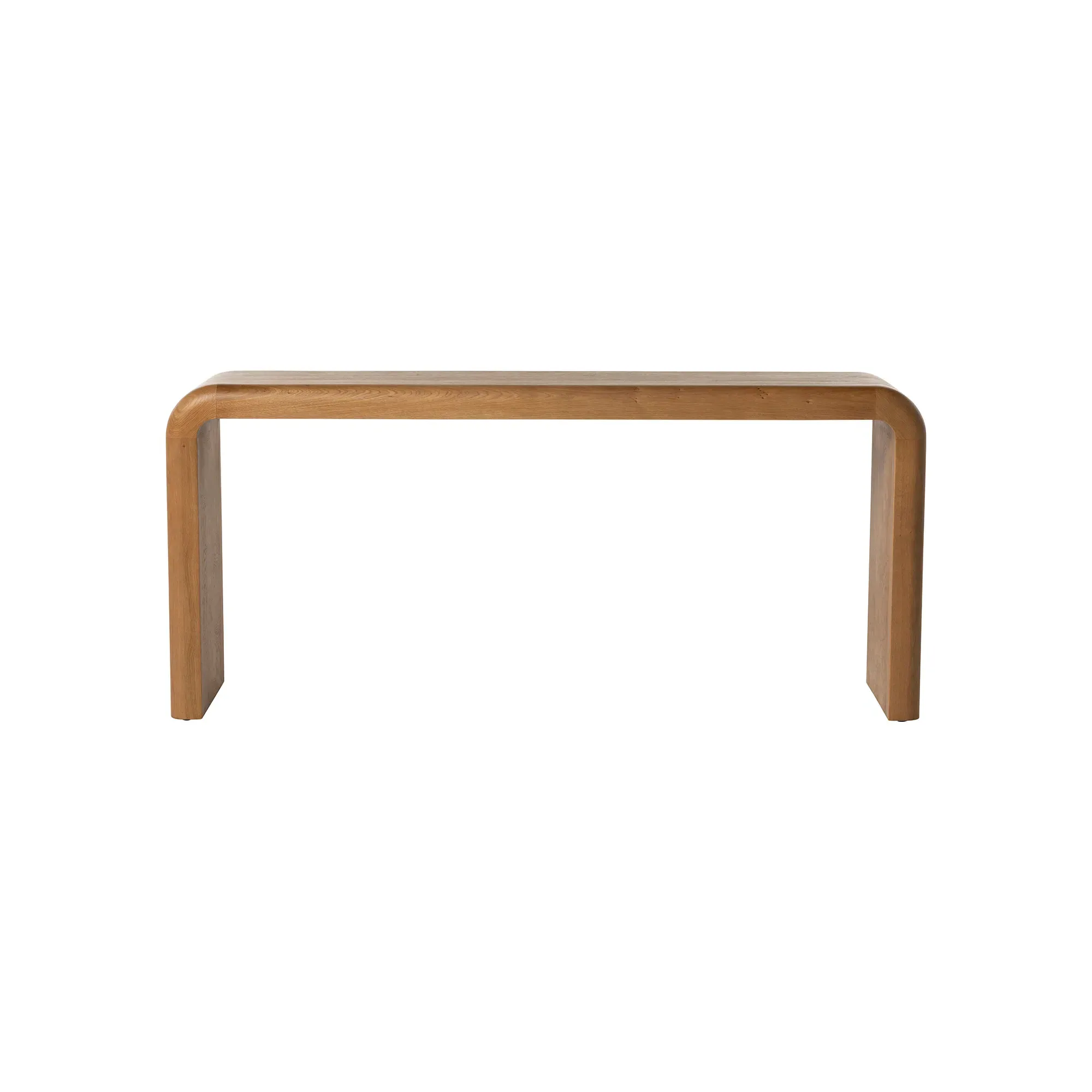 Edris Console Table - Brown, Oak
