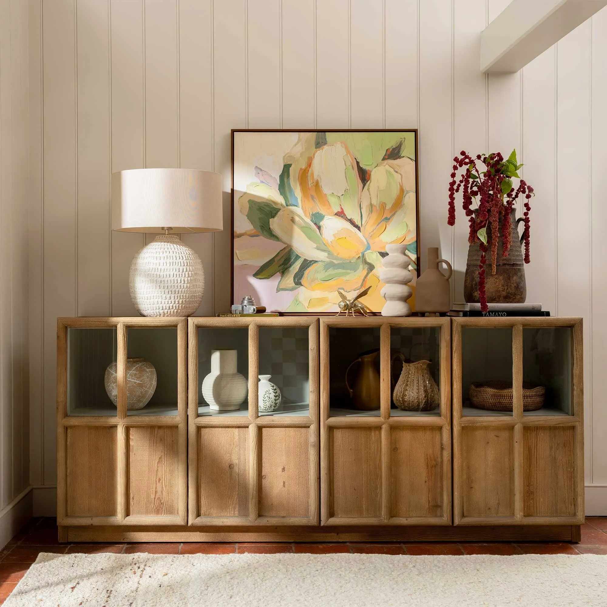Edworth Sideboard - Neutral, Pine