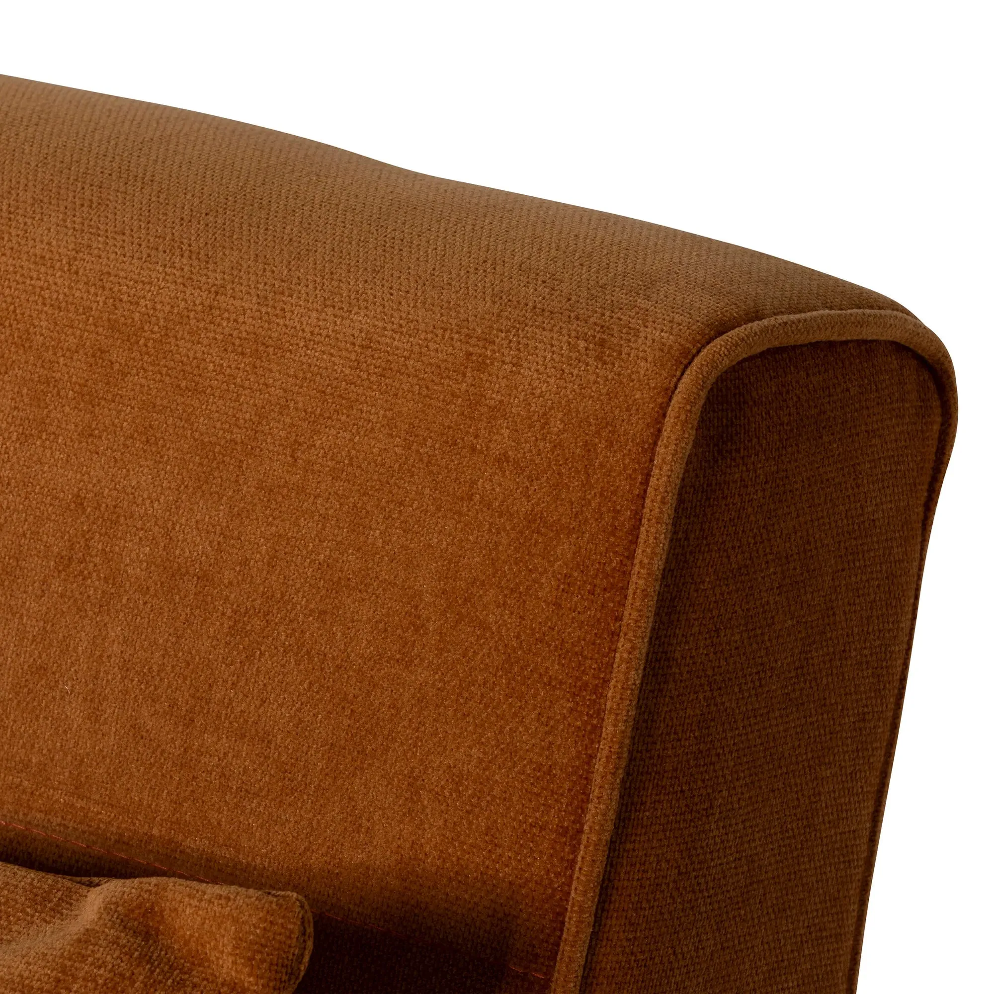 Efren Sofa Bed - Orange, Fabric