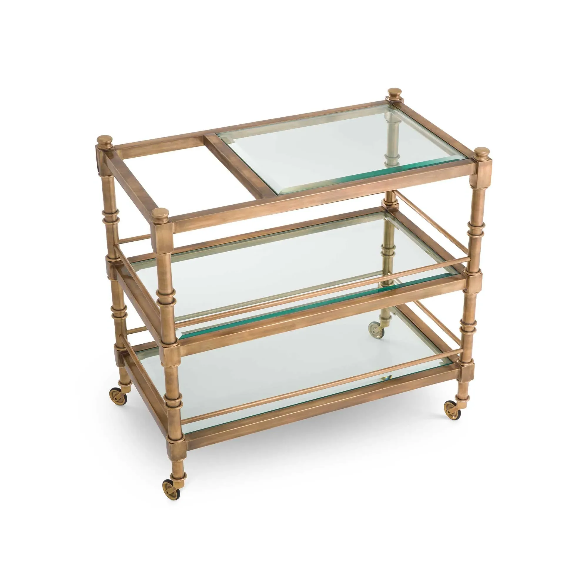 Eichholtz Alexia Trolley - Gold, Metal