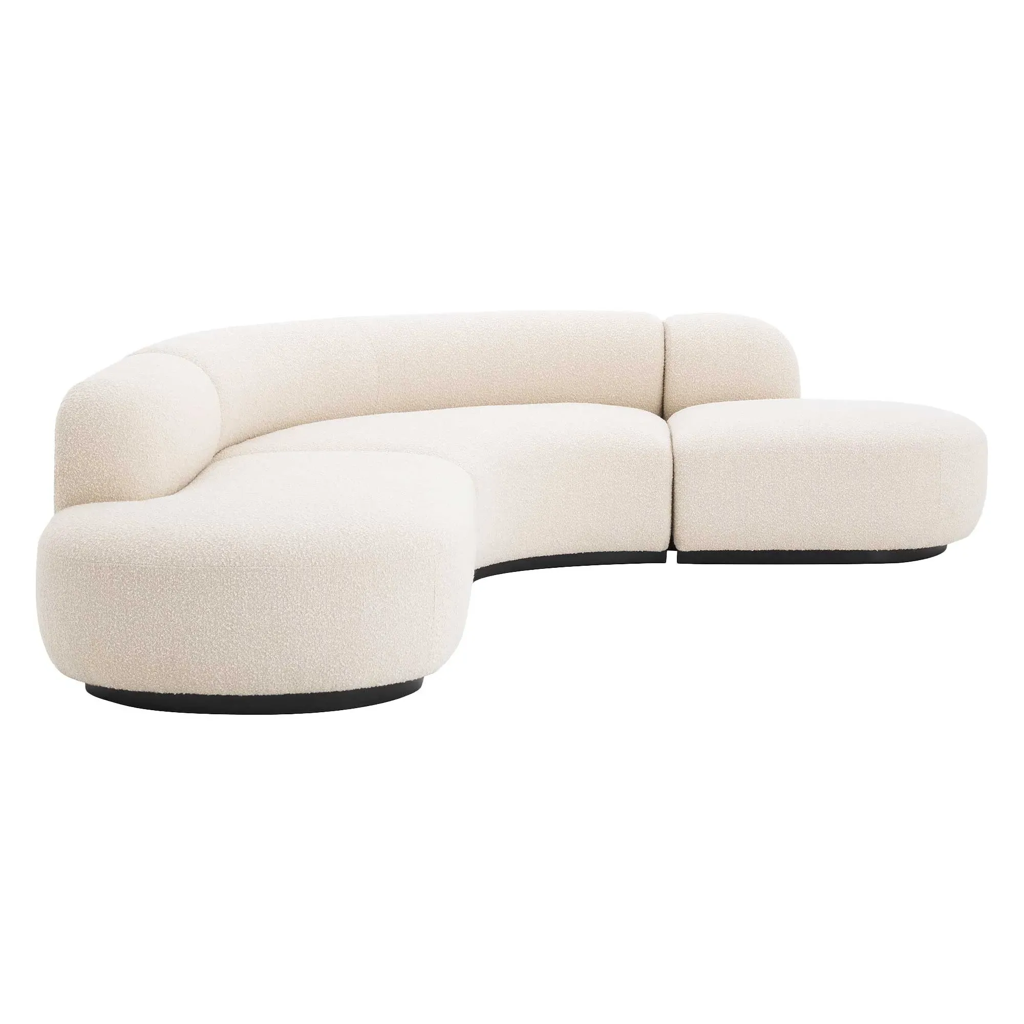 Eichholtz Bjorn Large Modular Sofa - Neutral, Boucle
