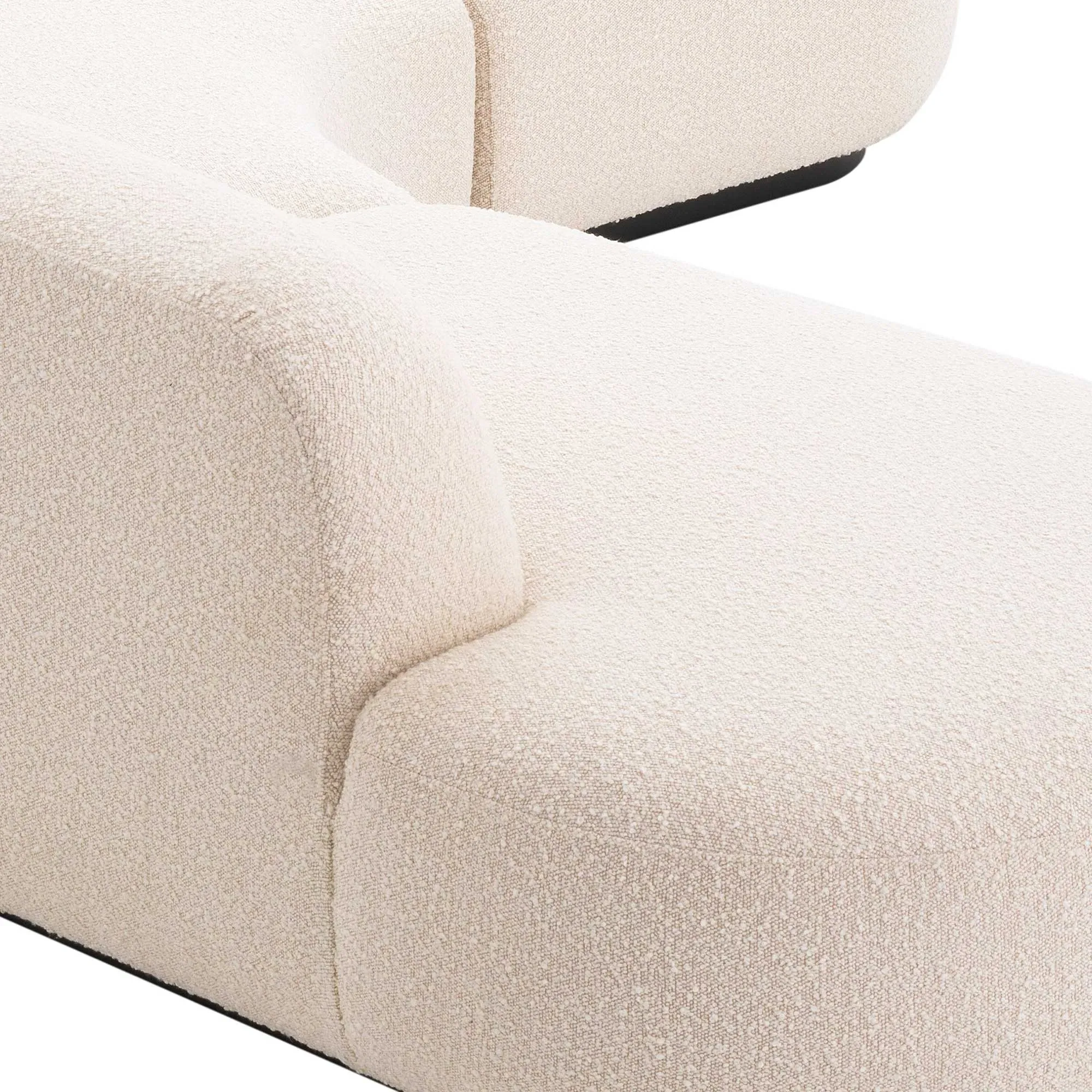 Eichholtz Bjorn Large Modular Sofa - Neutral, Boucle