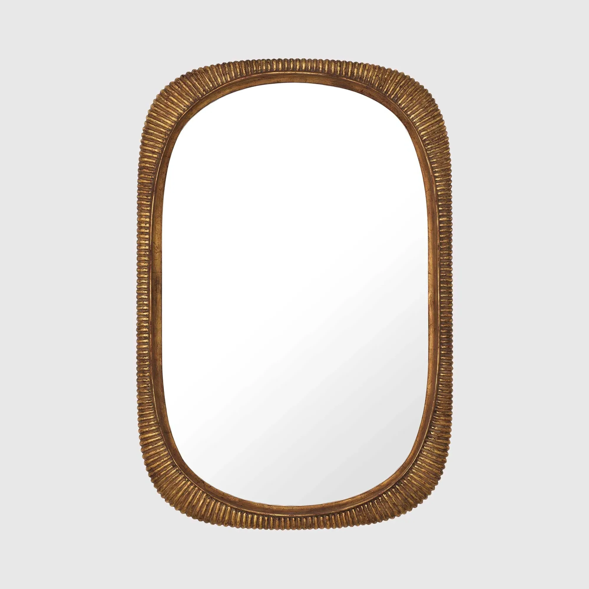 Eichholtz Casimir Square Mirror - Brown, Mahogany Wood