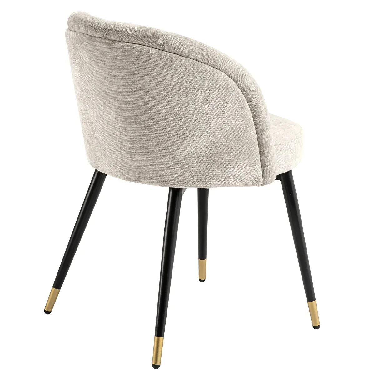 Eichholtz Chloe Dining Chair Set of 2 - Neutral, Fabric