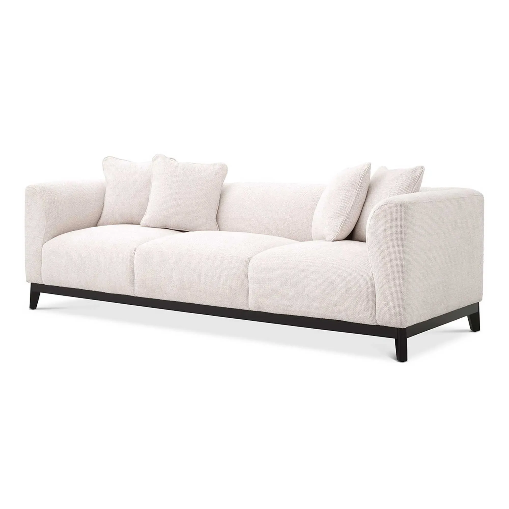 Eichholtz Corso Sofa - White, Fabric