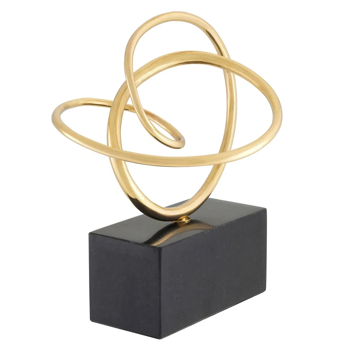Eichholtz Frank Sculpture - Gold, Granite Base