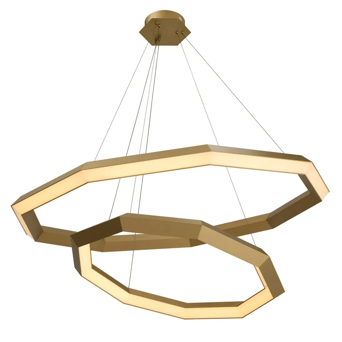 Eichholtz Helvetia Chandelier - Antique Brass, Metal