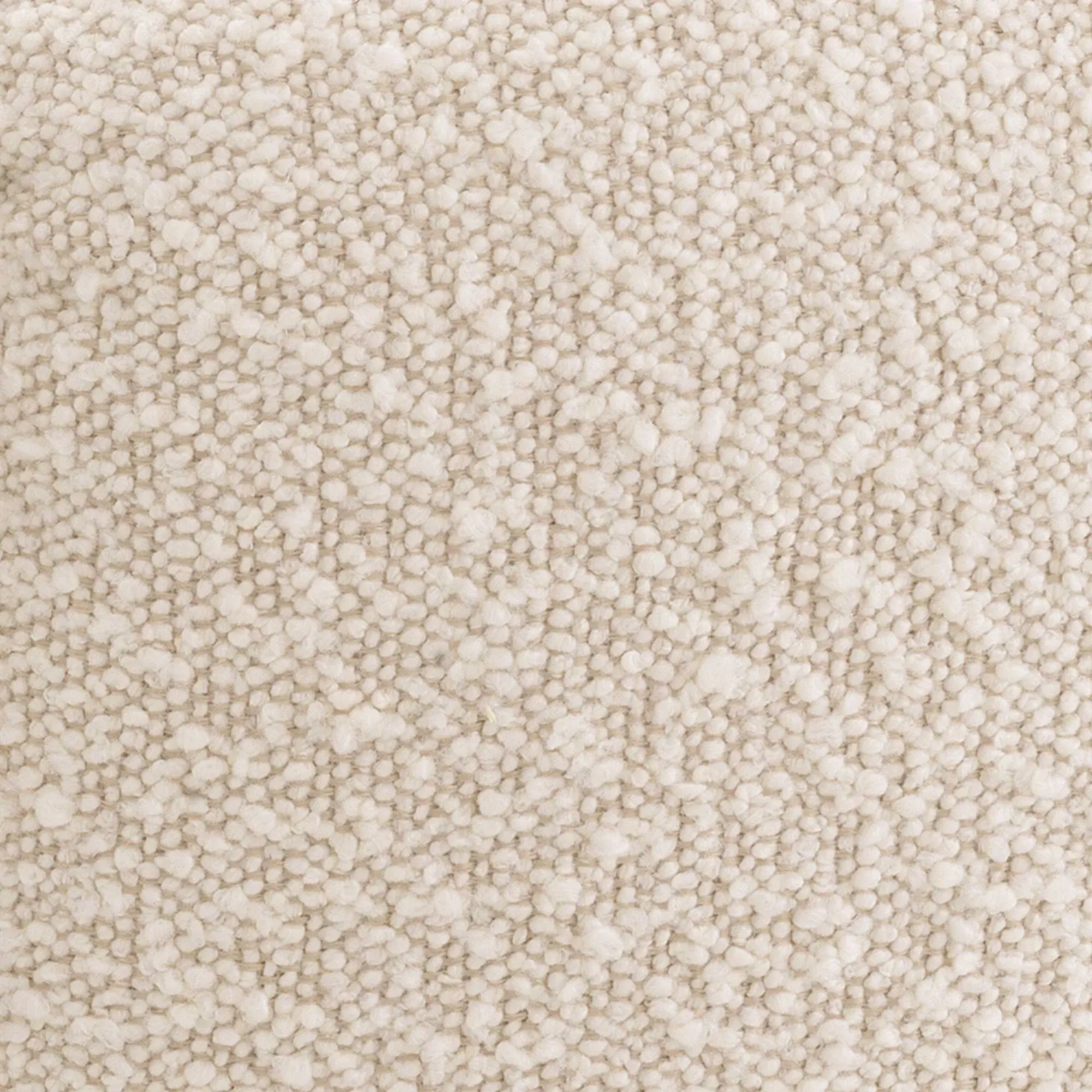 Eichholtz Inger Ottoman - White, Boucle
