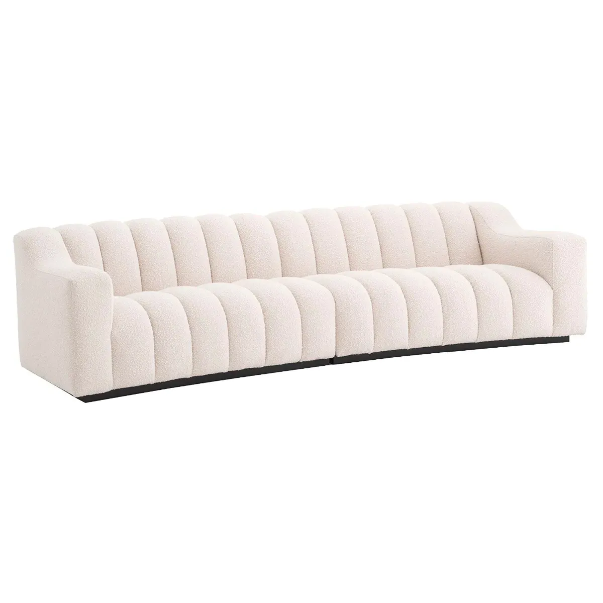 Eichholtz Kelly L-Shaped Sofa - Cream, Boucle