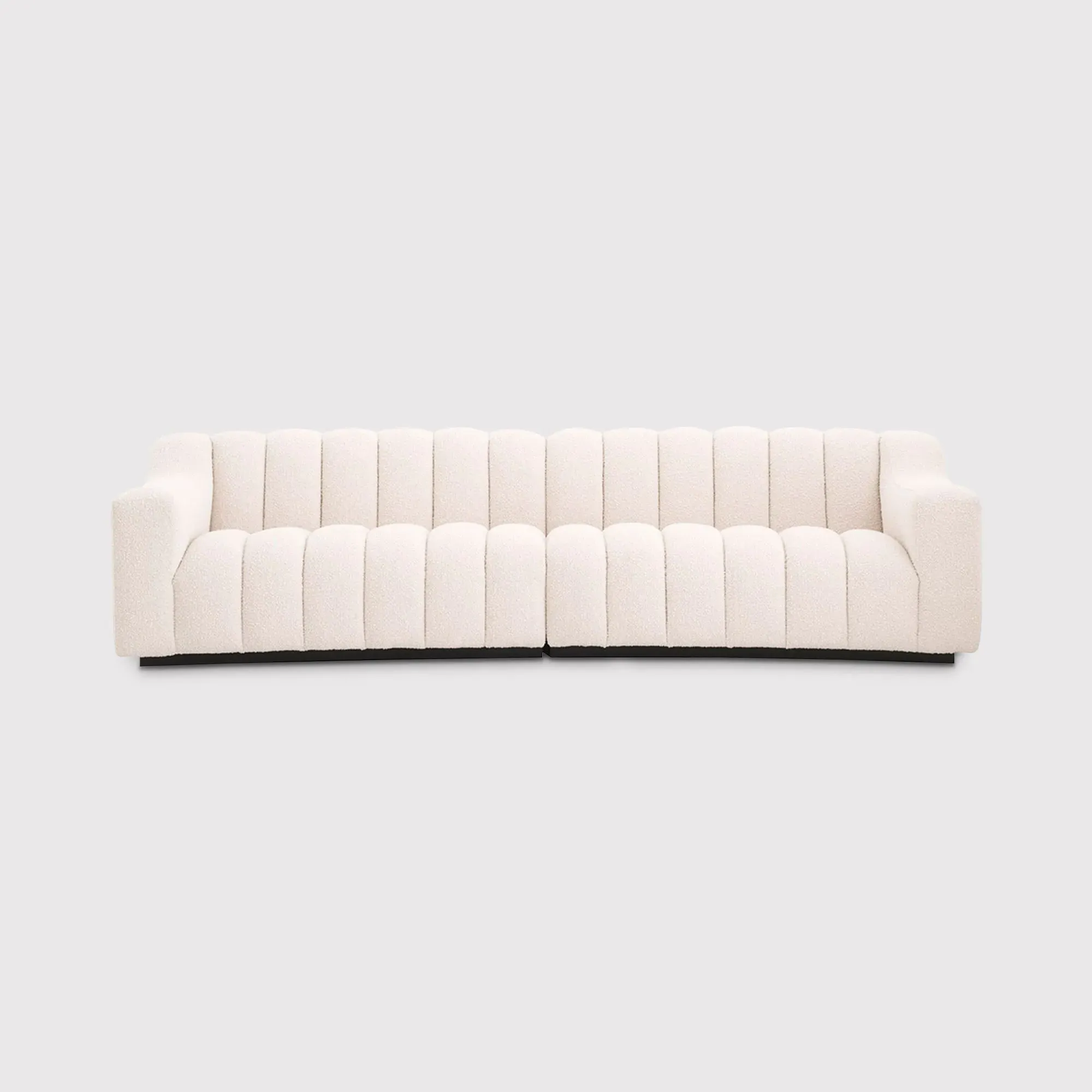 Eichholtz Kelly L-Shaped Sofa - Cream, Boucle
