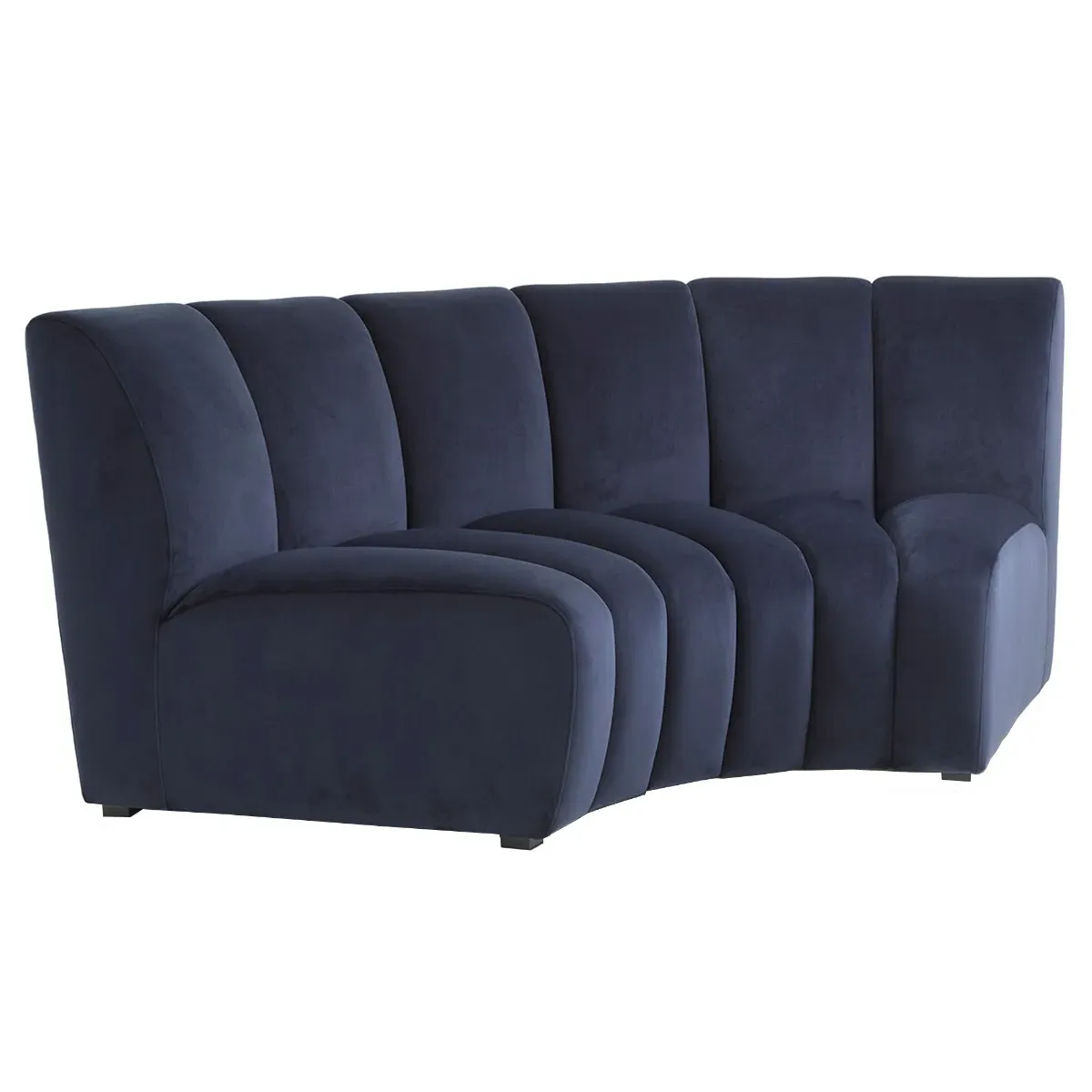 Eichholtz Lando Corner Sofa - Blue, Fabric