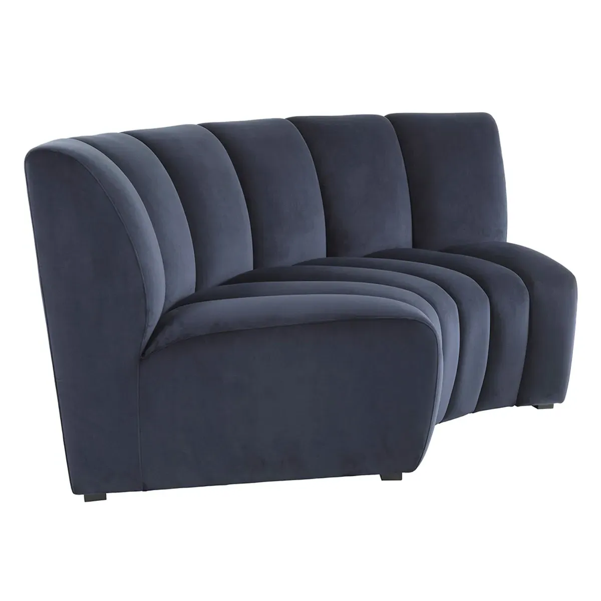 Eichholtz Lando Corner Sofa - Blue, Fabric