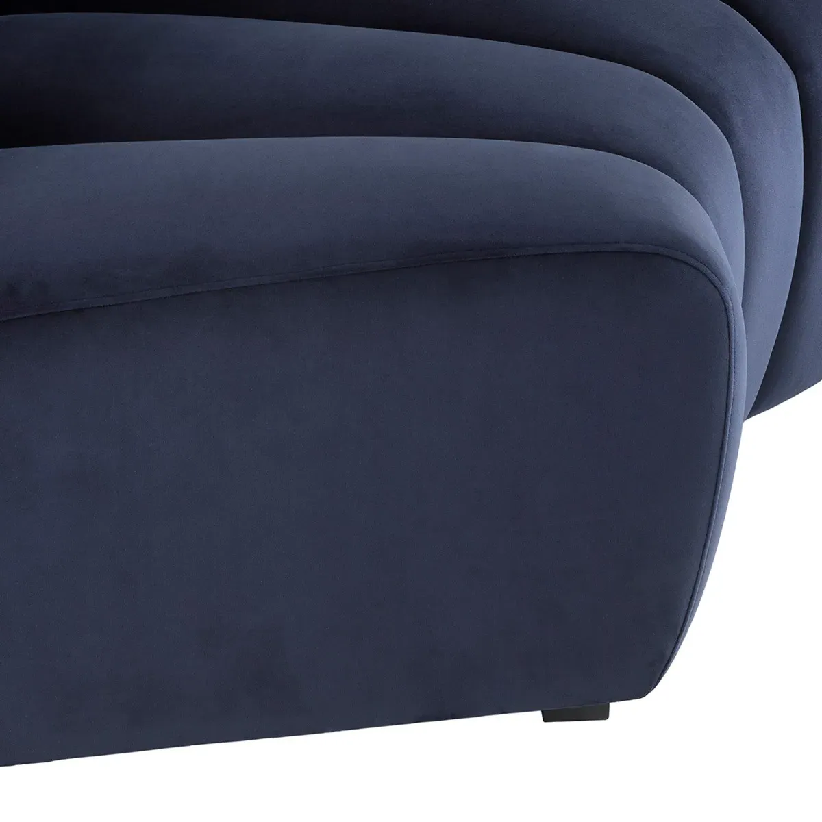Eichholtz Lando Corner Sofa - Blue, Fabric