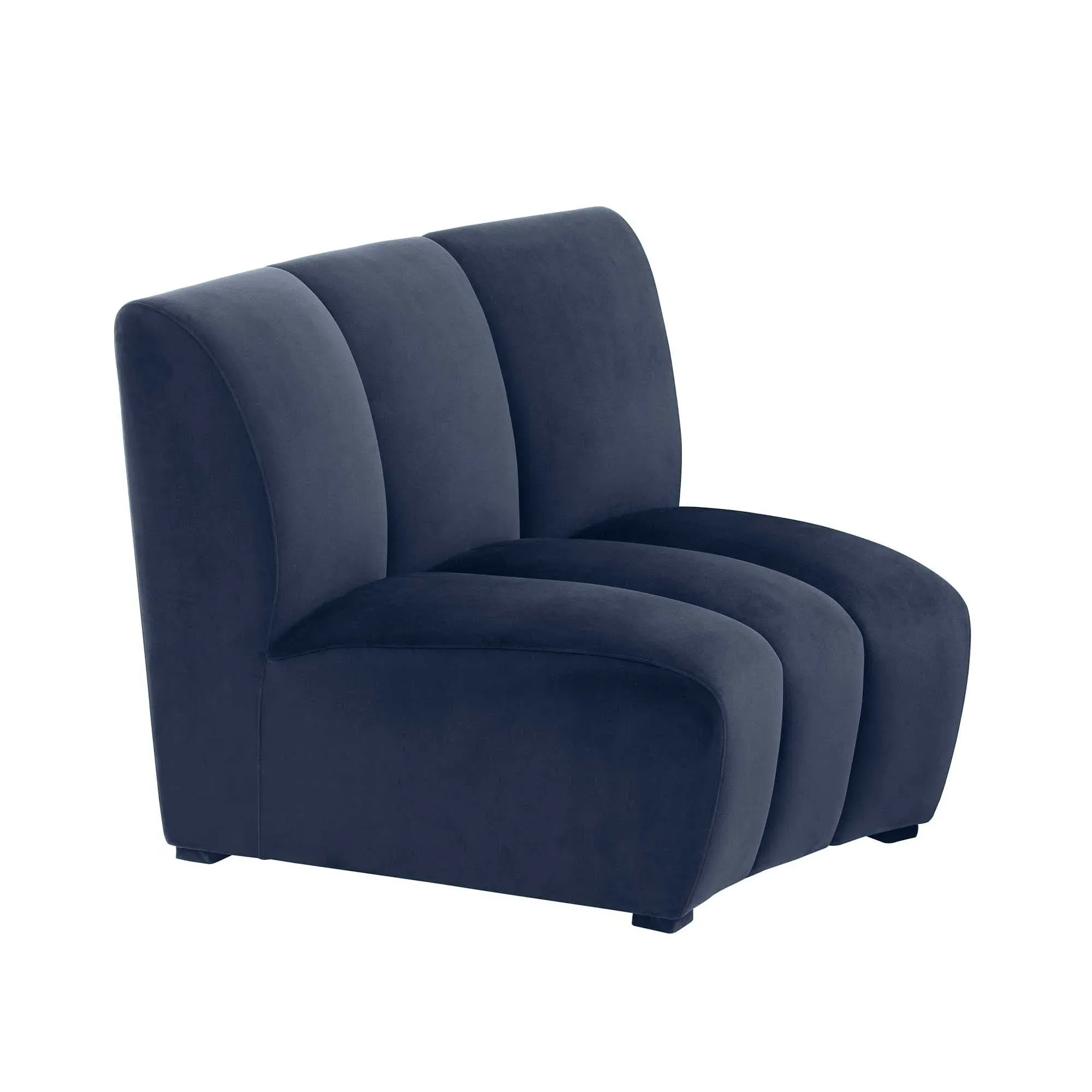 Eichholtz Lando Modular Sofa - Navy, Velvet