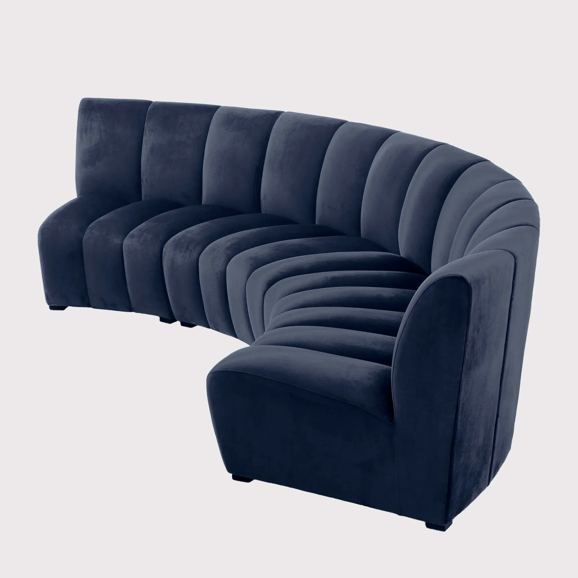 Eichholtz Lando Modular Sofa - Navy, Velvet