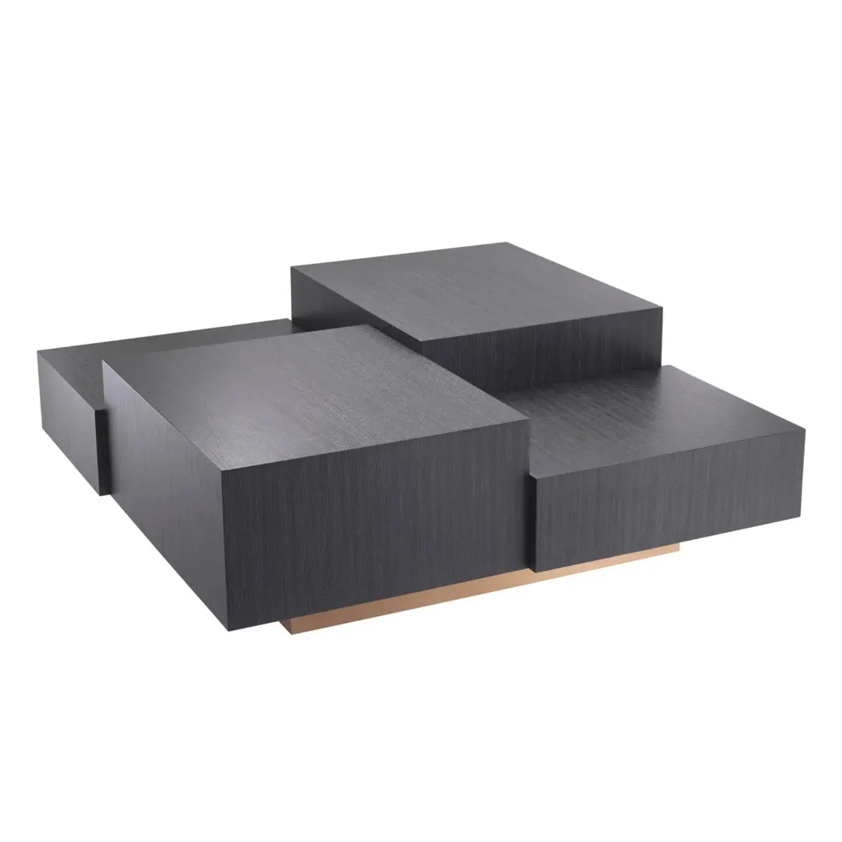Eichholtz Nerone Coffee Table - Black, Oak Veneer