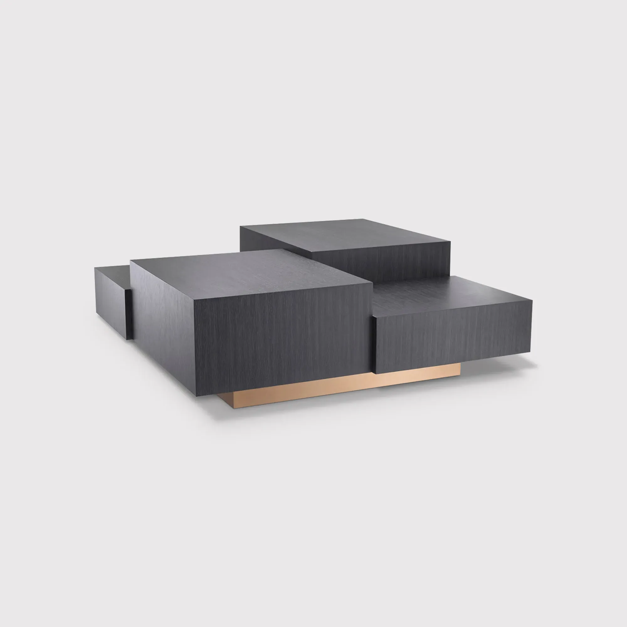 Eichholtz Nerone Coffee Table - Black, Oak Veneer image