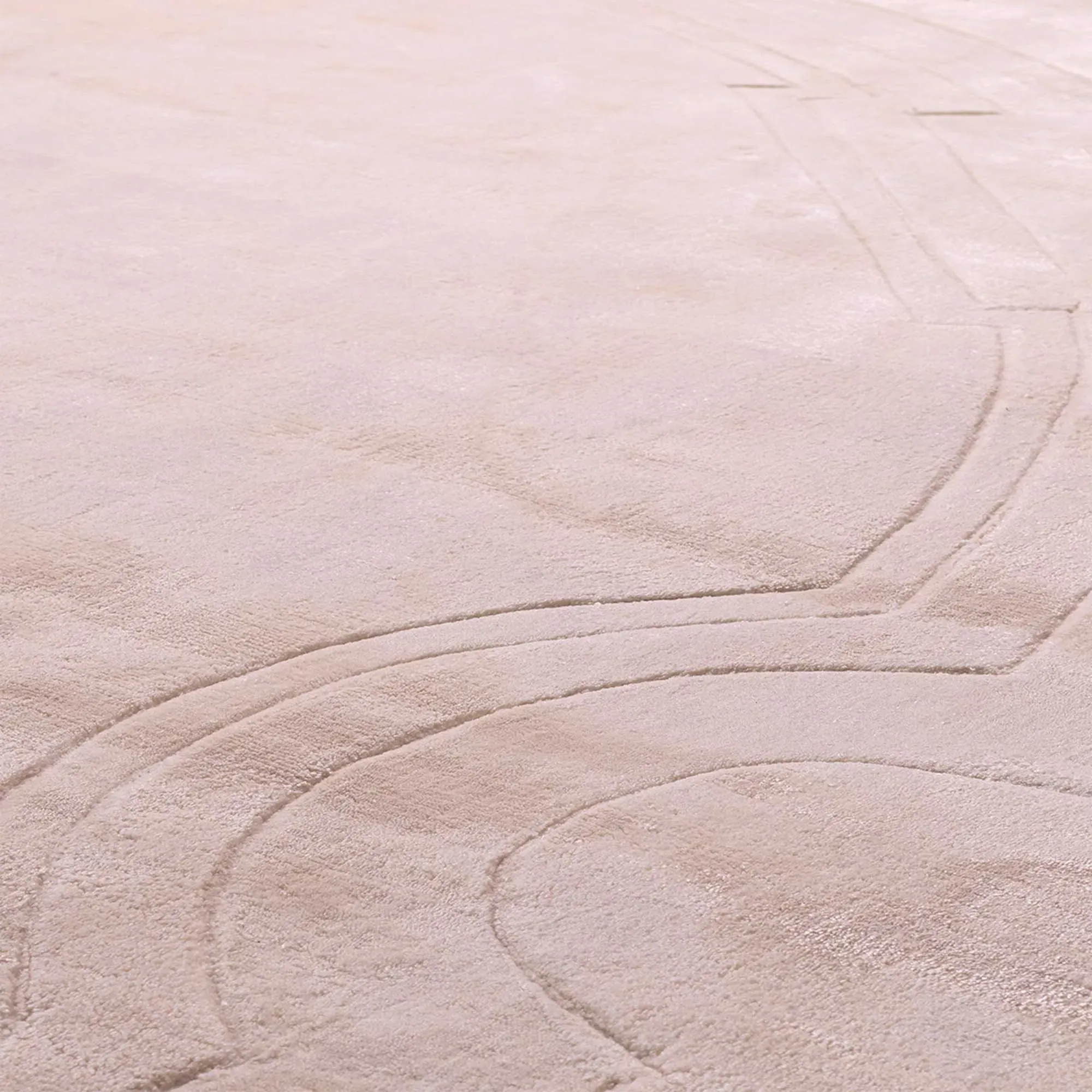 Eichholtz Palazzo Round Carpet - Feather, Wool