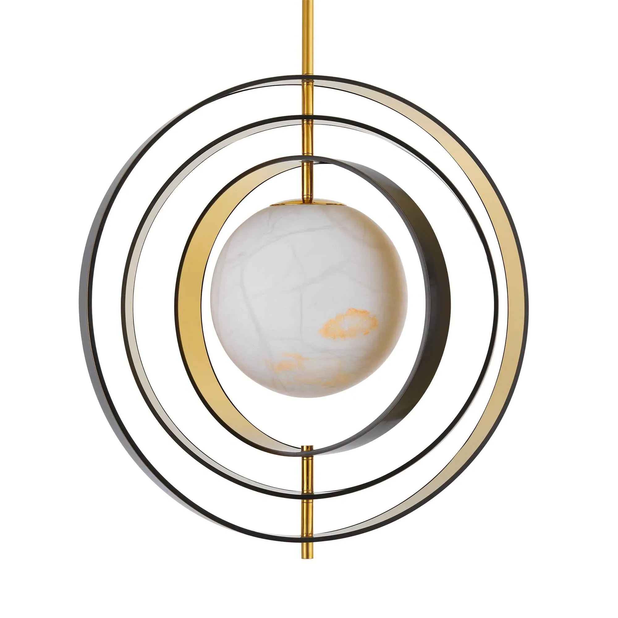 Eichholtz Pearl Chandelier - Gold, Metal