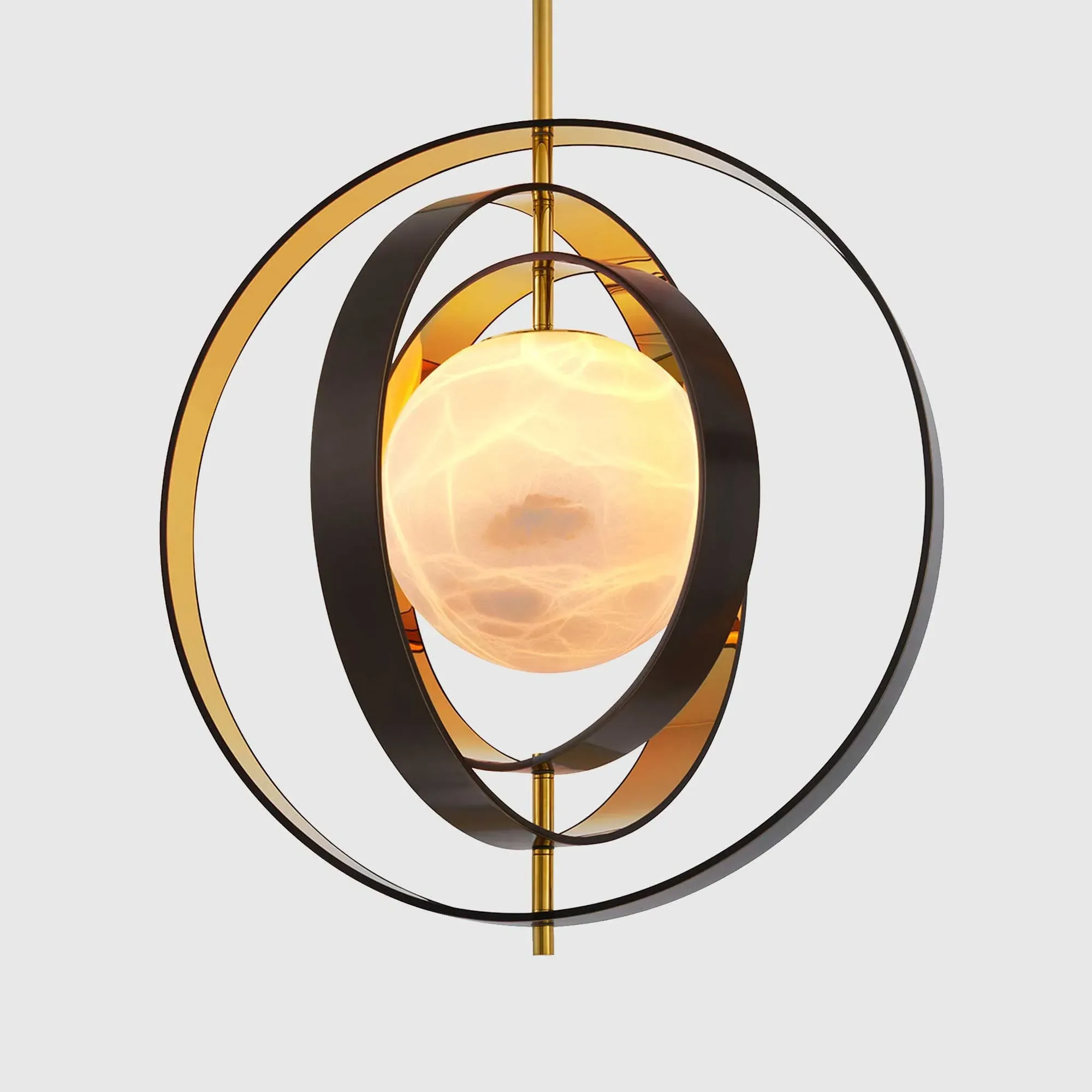 Eichholtz Pearl Chandelier - Gold, Metal