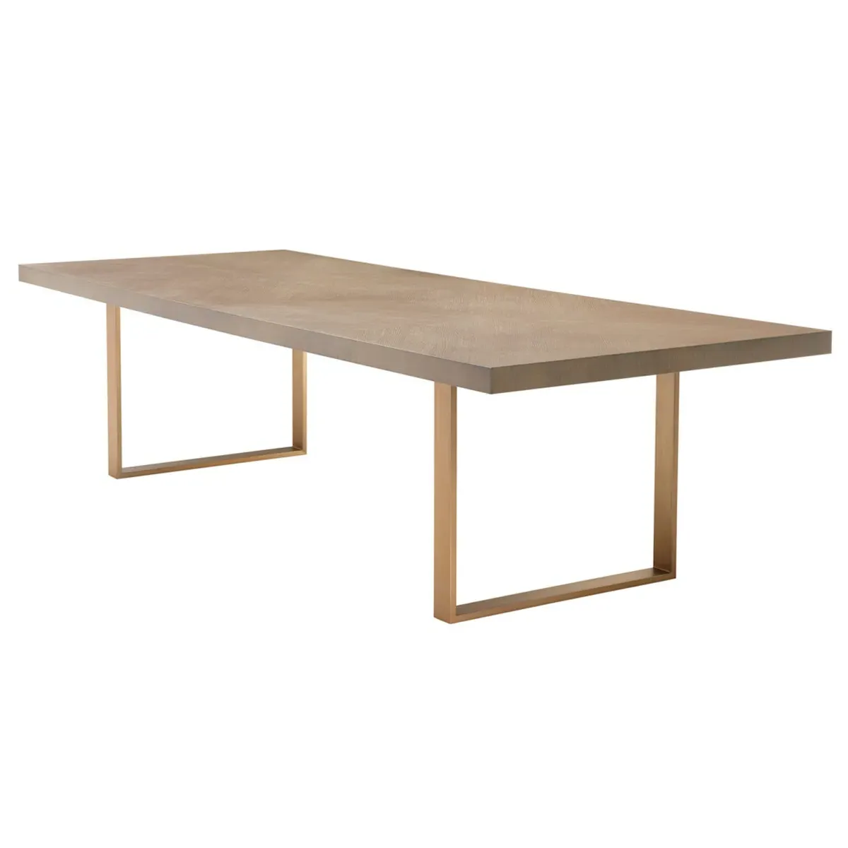 Eichholtz Remington Dining Table - Neutral, Washed Oak Veneer