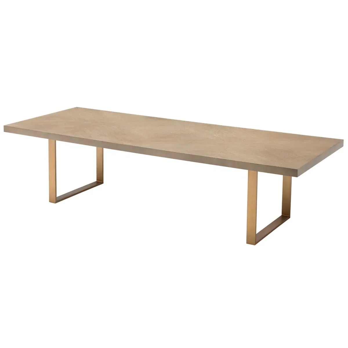 Eichholtz Remington Dining Table - Neutral, Washed Oak Veneer