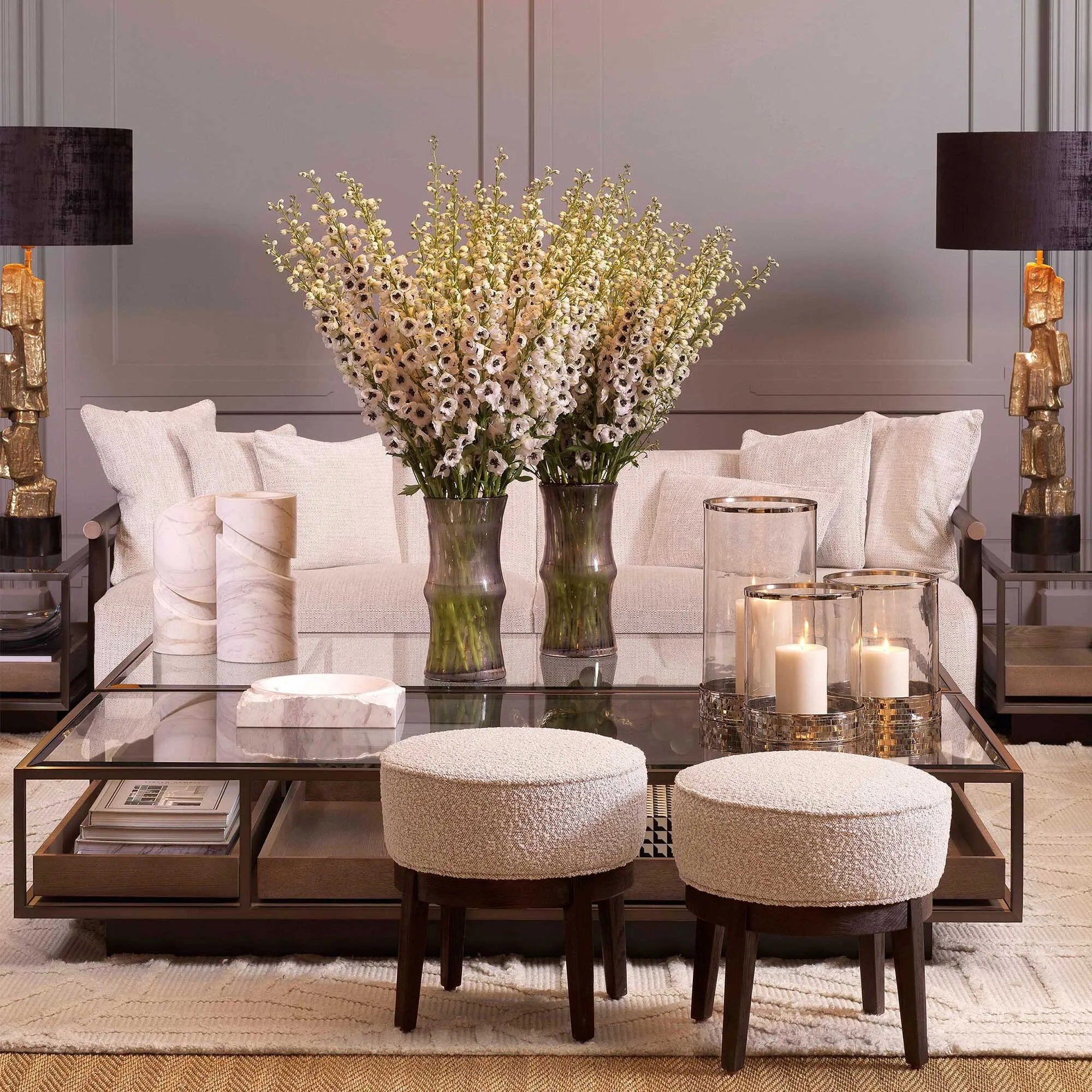 Eichholtz Roxton Coffee Table - Brown, Ash Wood