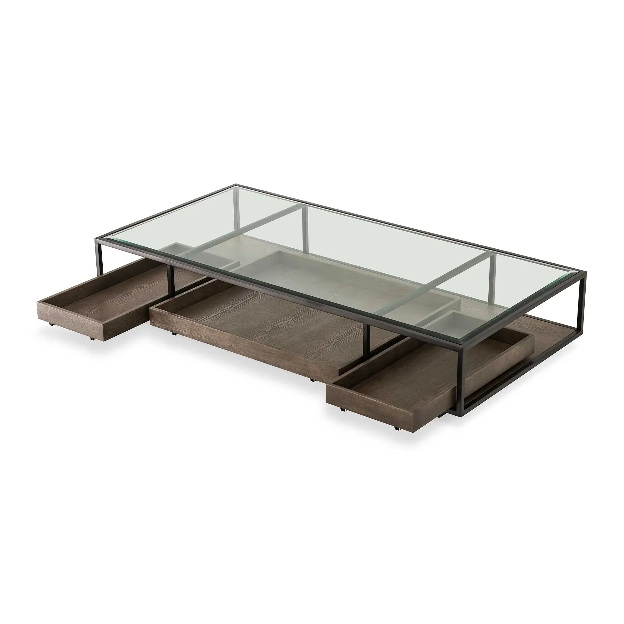 Eichholtz Roxton Coffee Table - Brown, Ash Wood