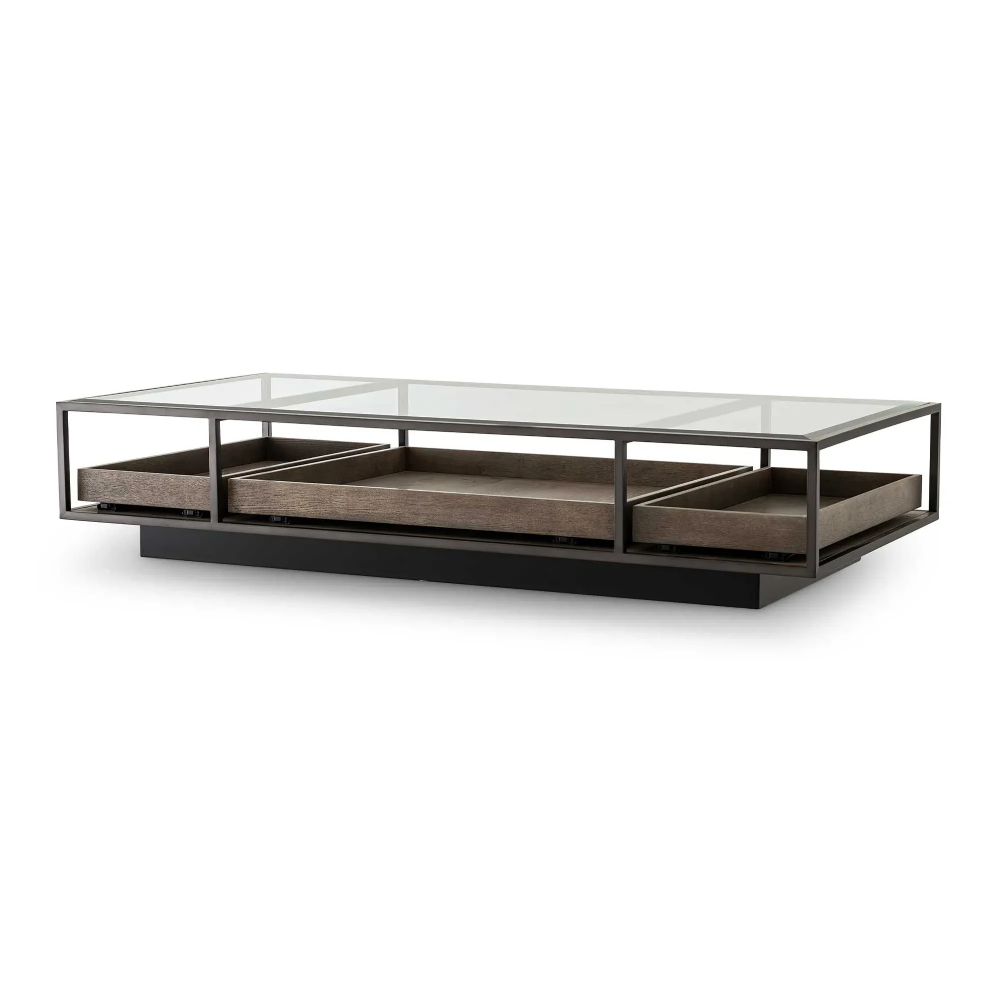 Eichholtz Roxton Coffee Table - Brown, Ash Wood